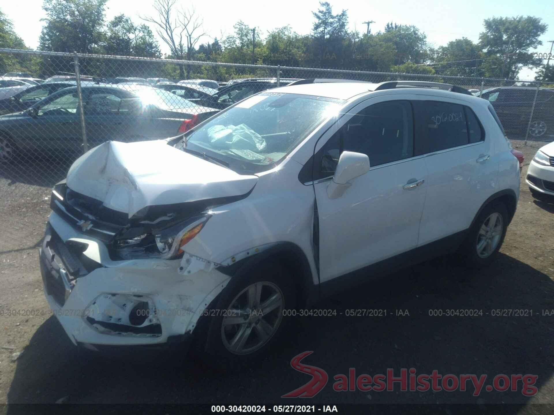 KL7CJLSB5KB911584 2019 CHEVROLET TRAX