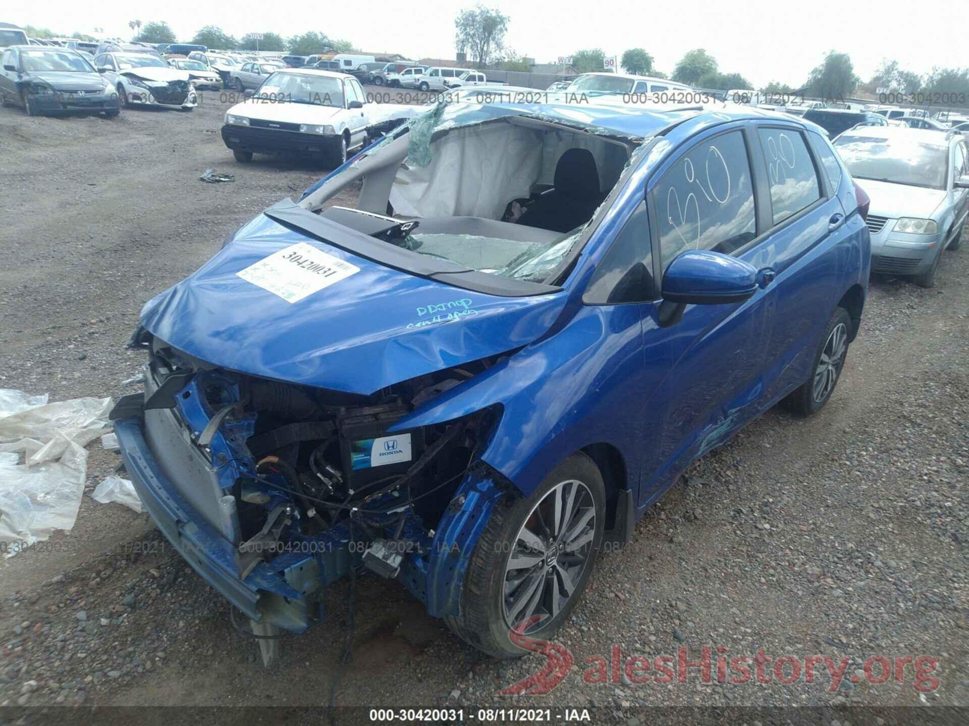 3HGGK5H72HM709871 2017 HONDA FIT