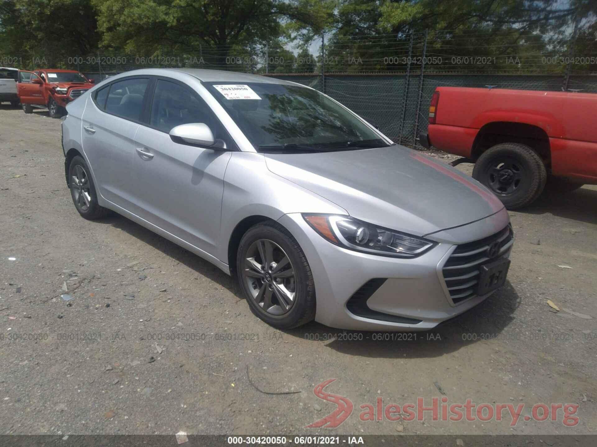 5NPD84LF9JH241531 2018 HYUNDAI ELANTRA