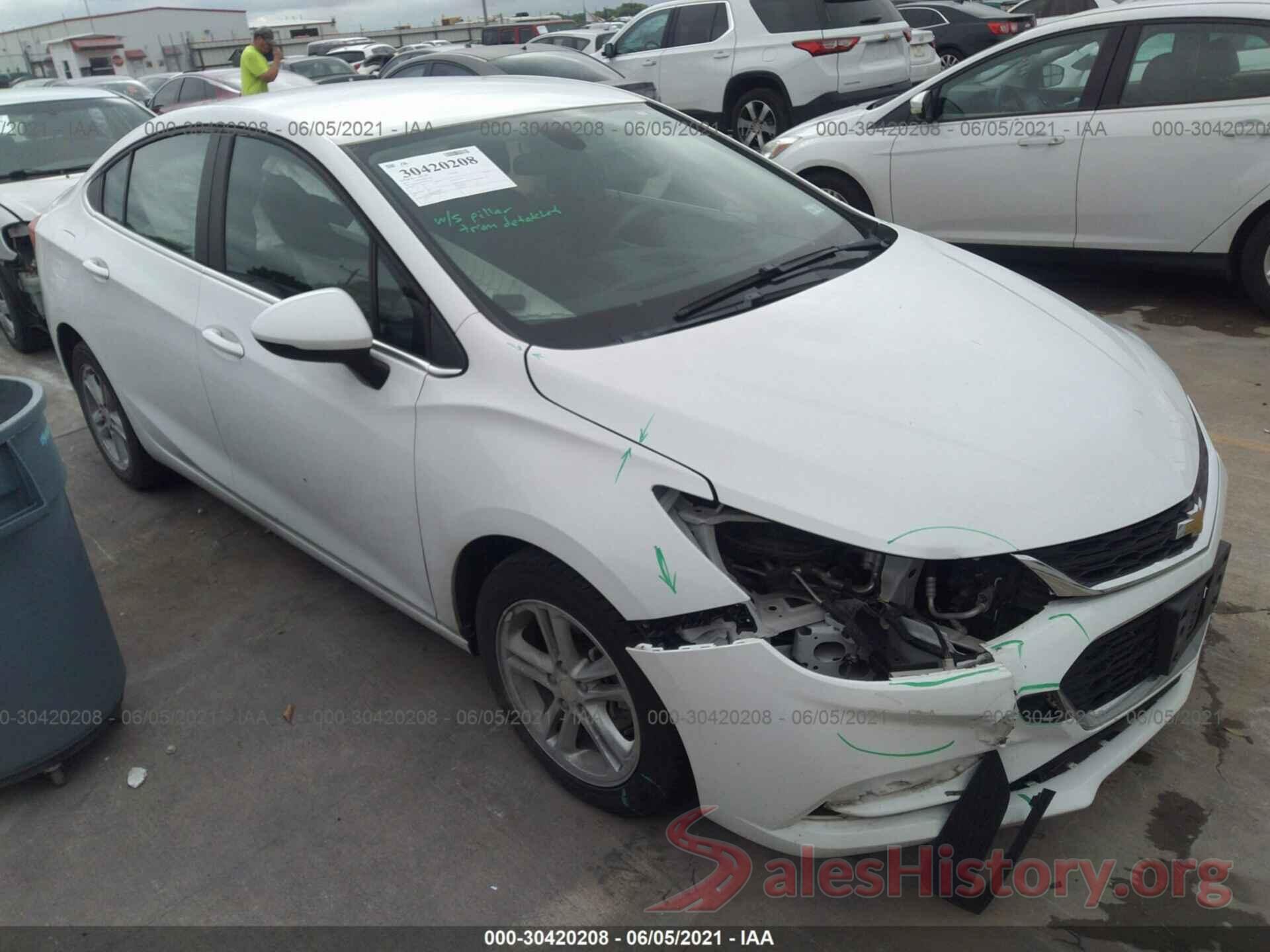 3G1BE5SM0HS533244 2017 CHEVROLET CRUZE