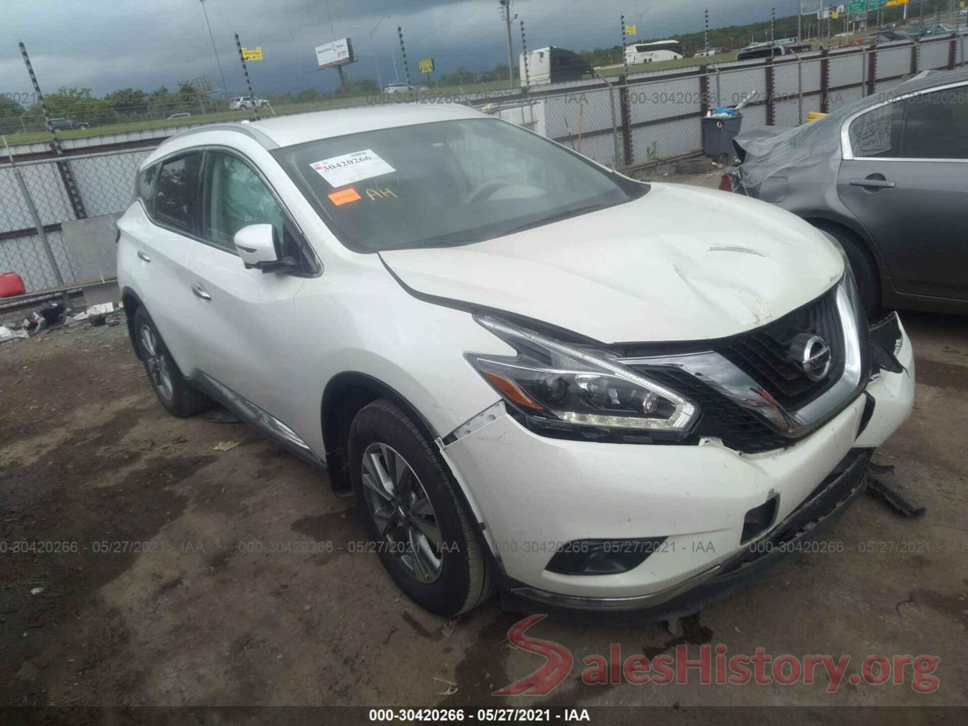 5N1AZ2MH6JN181112 2018 NISSAN MURANO