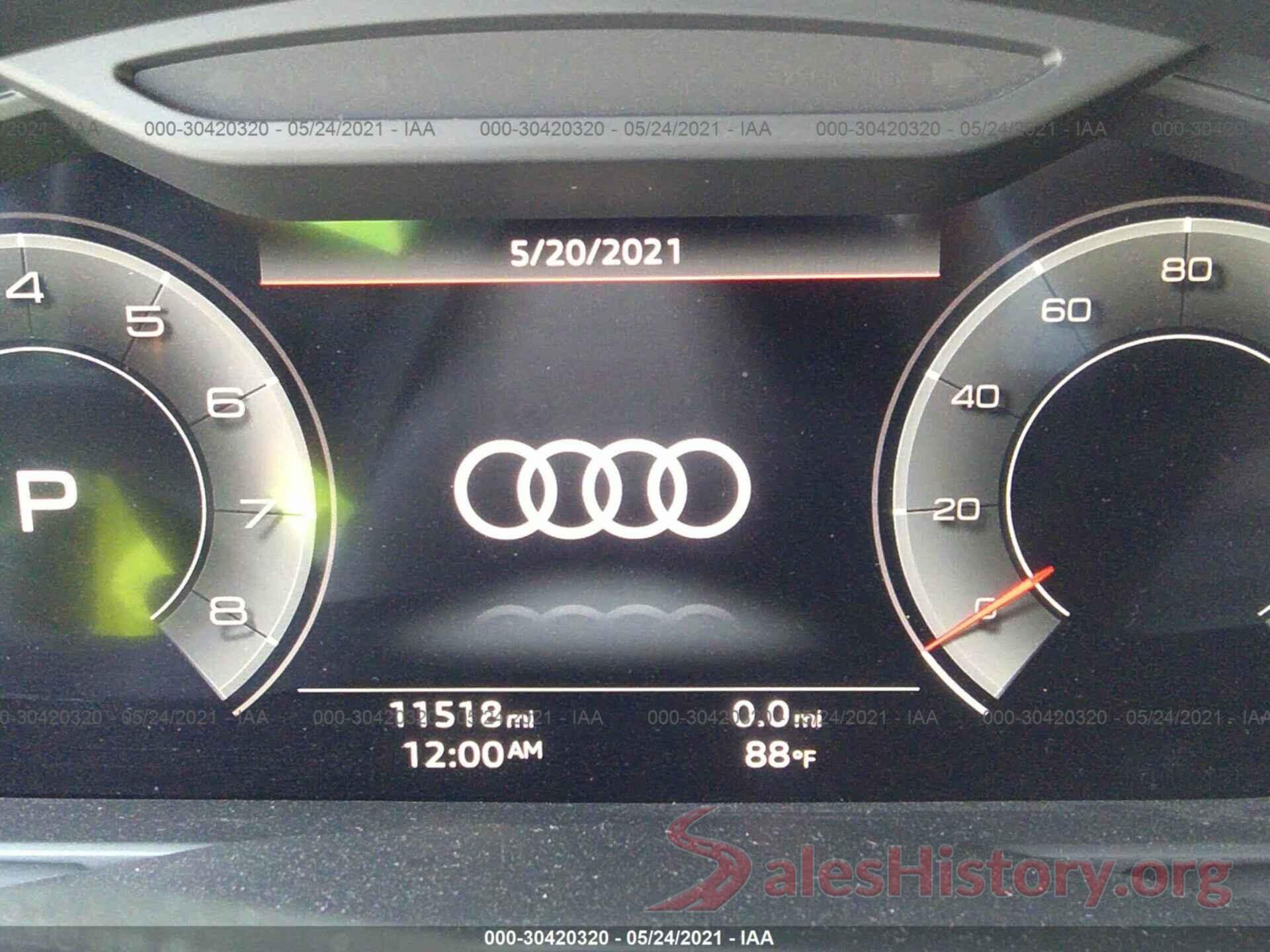 WA1LXAF7XMD014001 2021 AUDI Q7