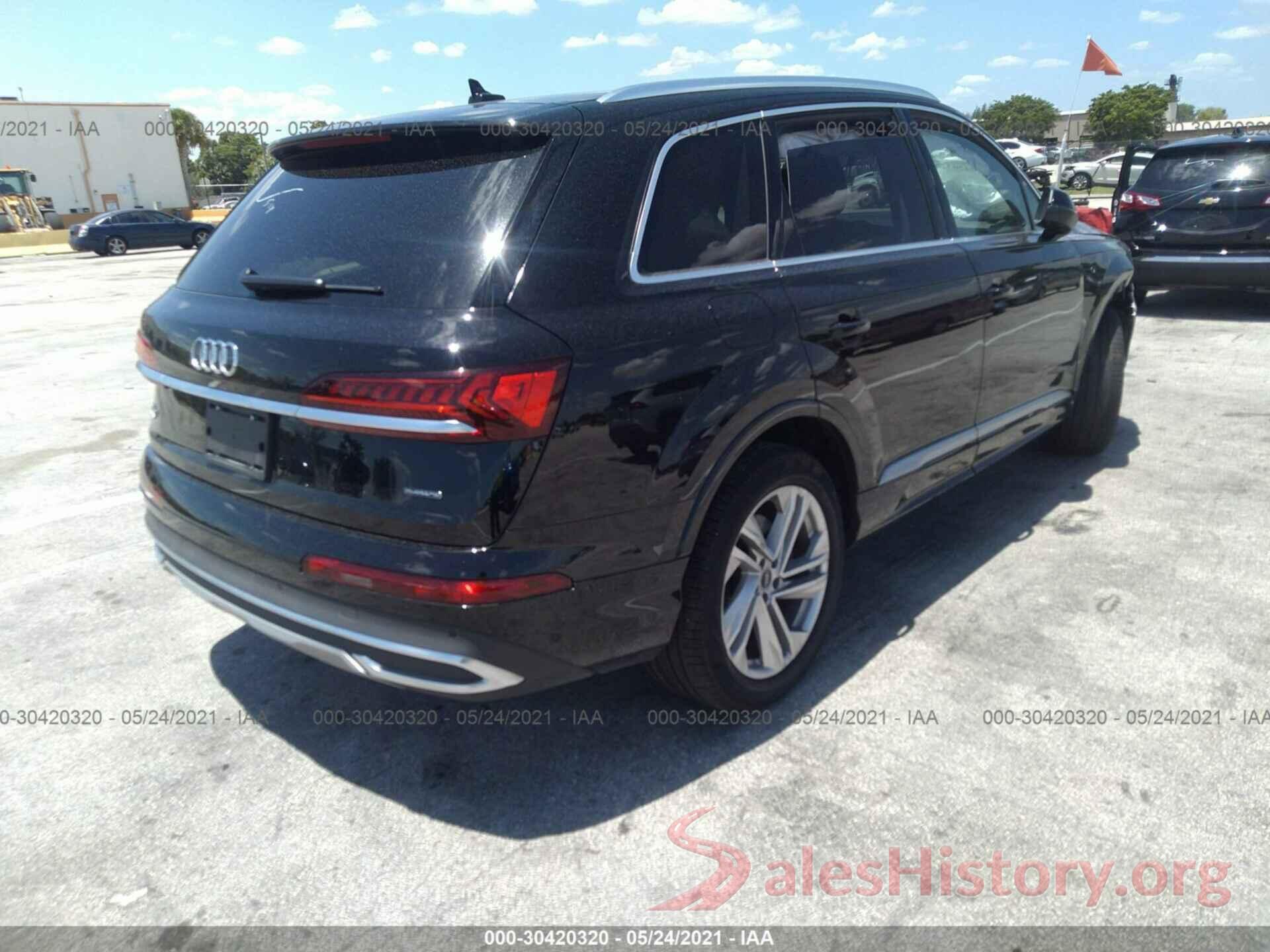 WA1LXAF7XMD014001 2021 AUDI Q7