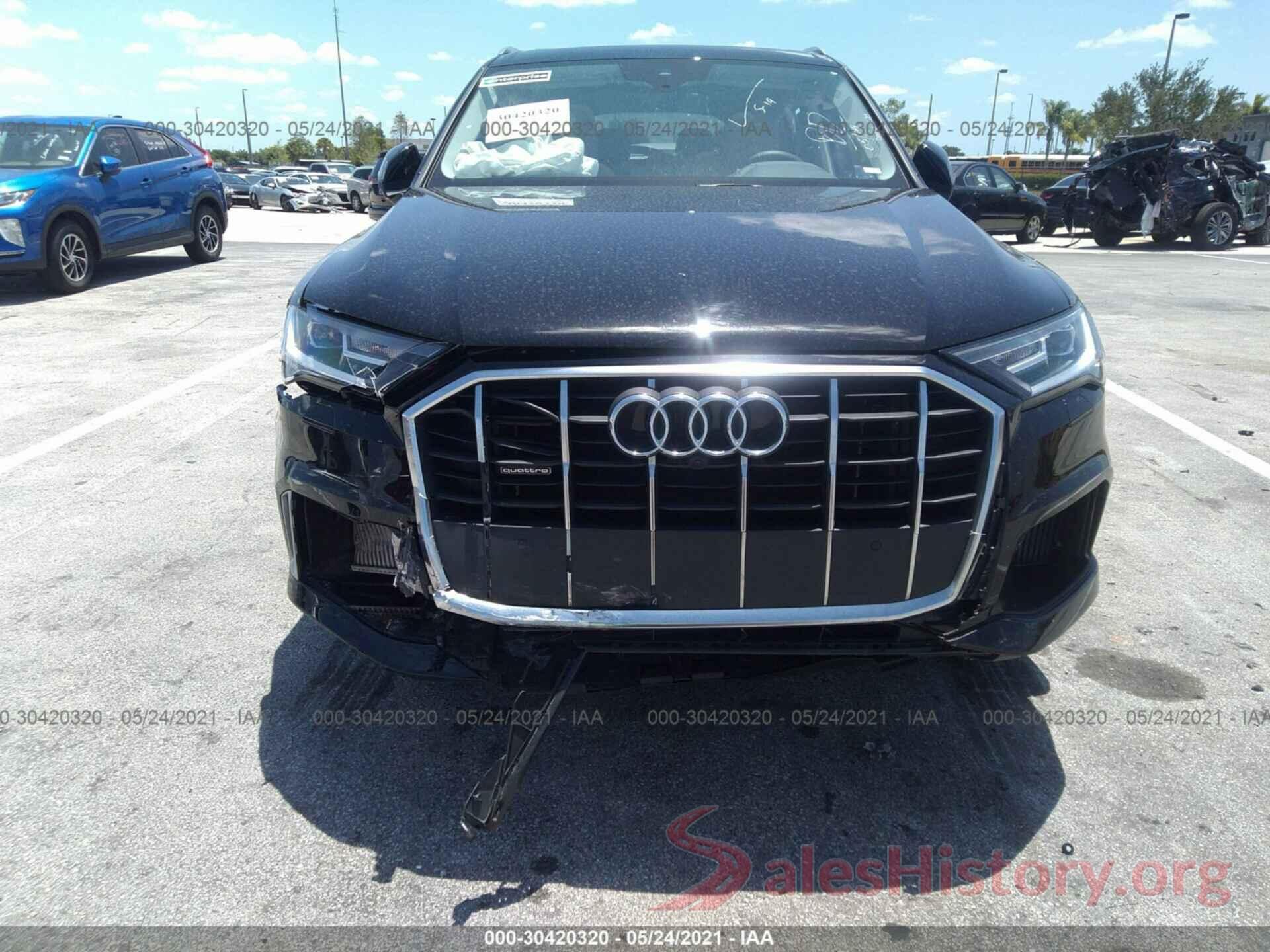 WA1LXAF7XMD014001 2021 AUDI Q7