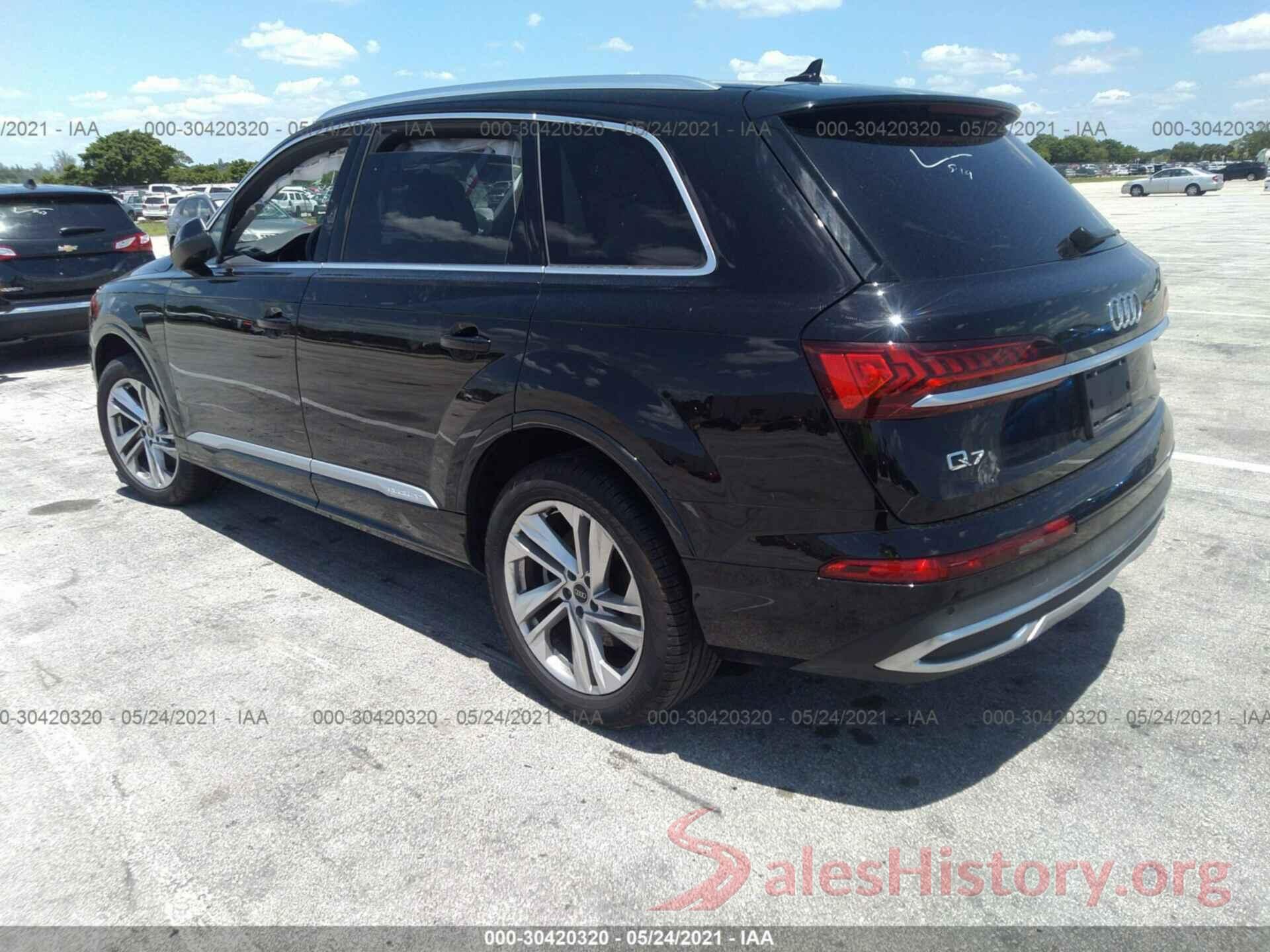 WA1LXAF7XMD014001 2021 AUDI Q7