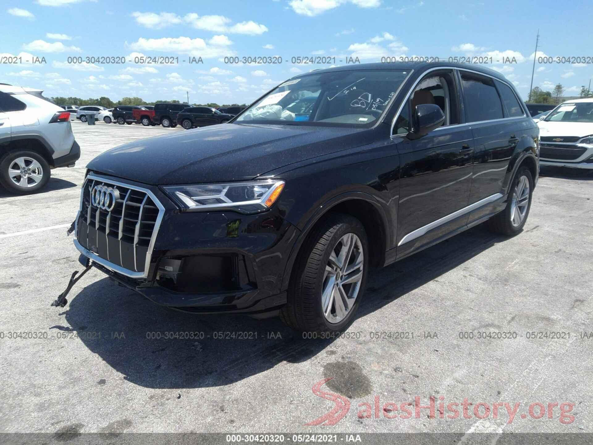 WA1LXAF7XMD014001 2021 AUDI Q7