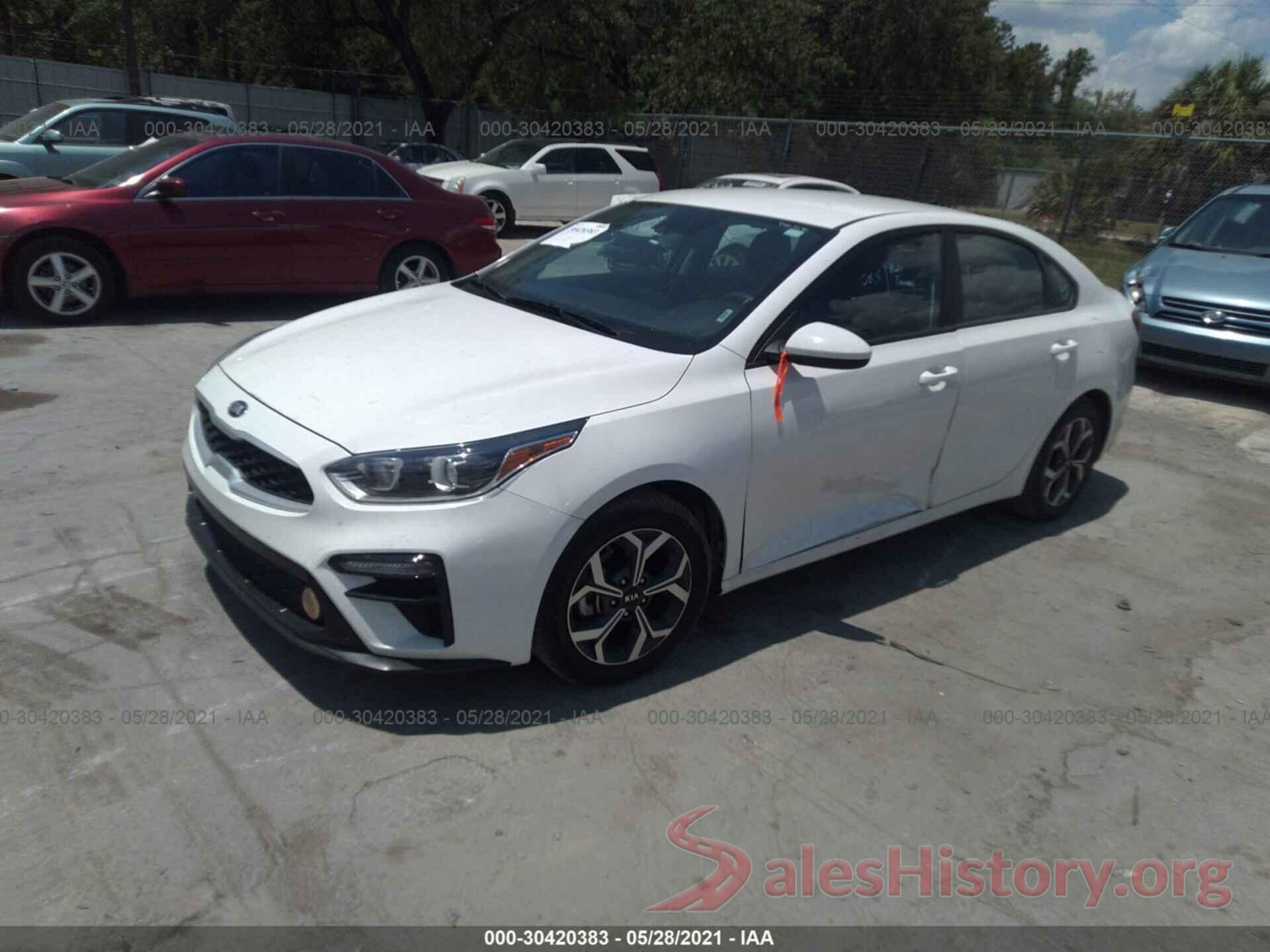 3KPF24AD6LE182781 2020 KIA FORTE