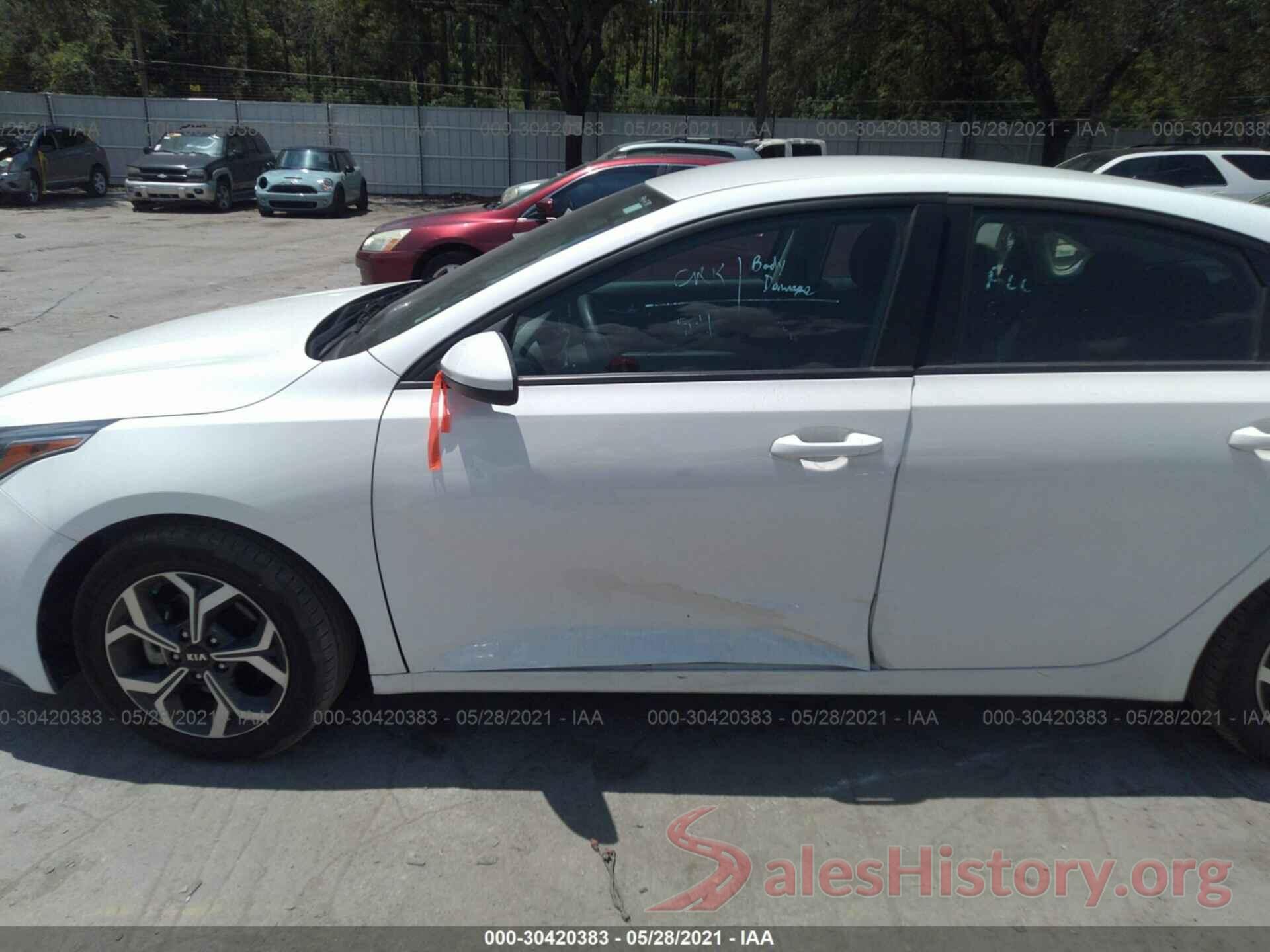 3KPF24AD6LE182781 2020 KIA FORTE