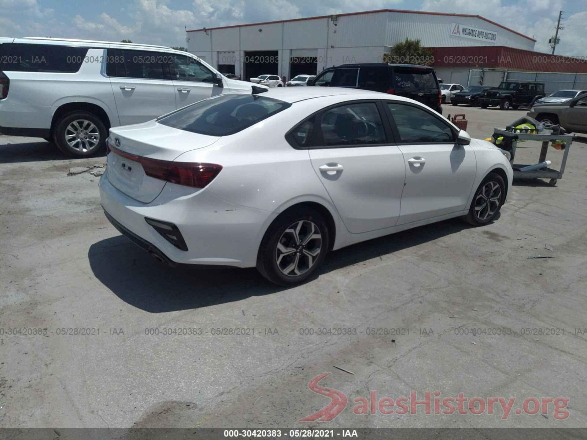 3KPF24AD6LE182781 2020 KIA FORTE