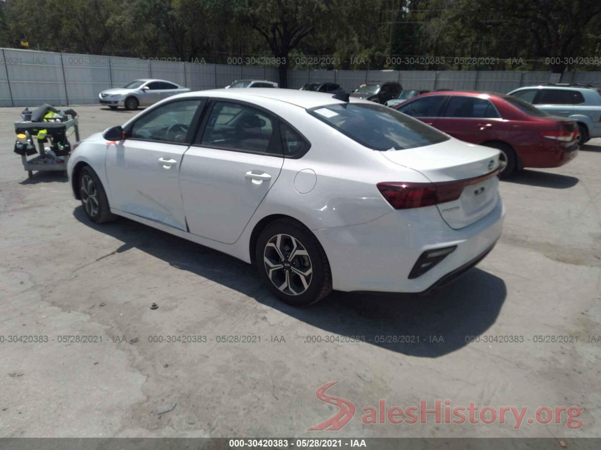 3KPF24AD6LE182781 2020 KIA FORTE