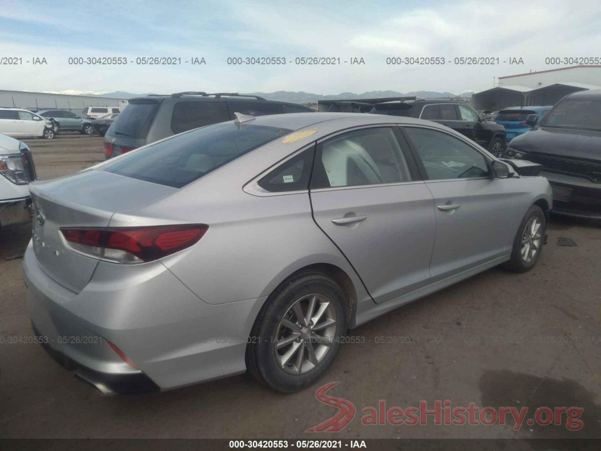 5NPE24AF4KH792993 2019 HYUNDAI SONATA