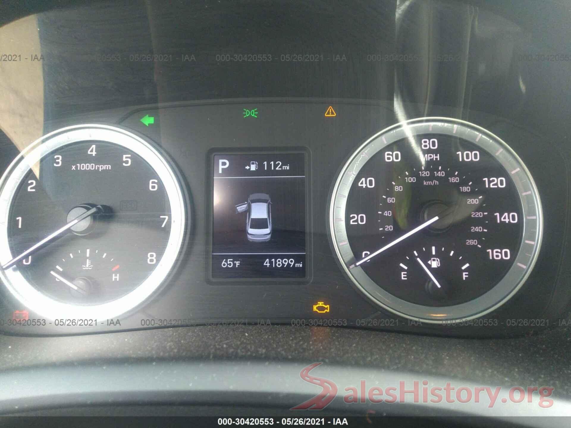 5NPE24AF4KH792993 2019 HYUNDAI SONATA