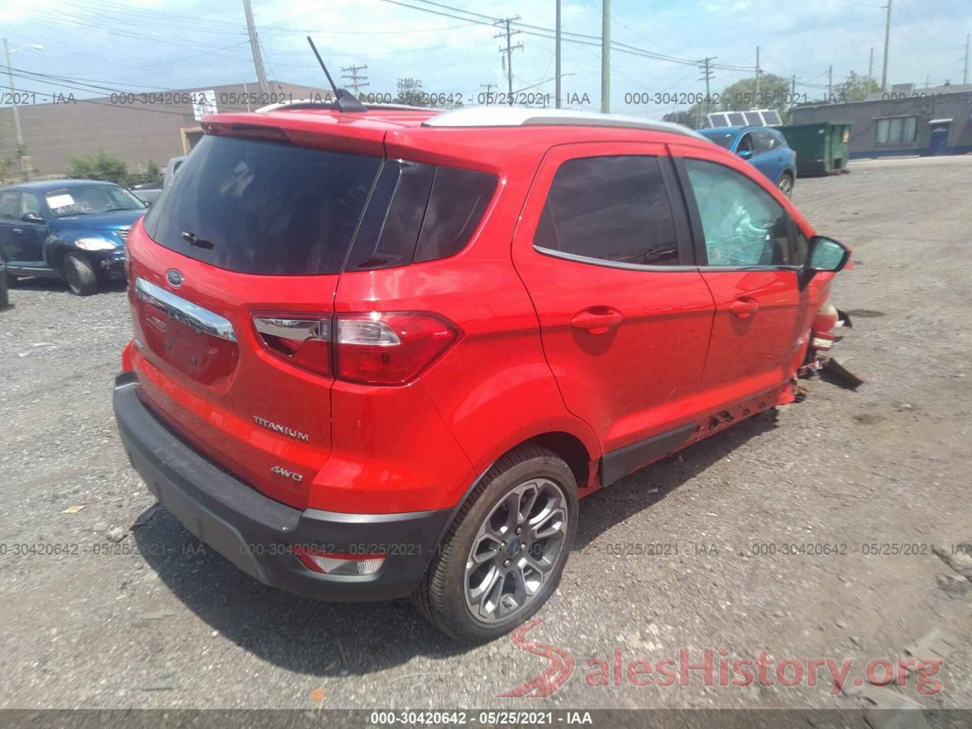 MAJ6S3KL1LC367639 2020 FORD ECOSPORT