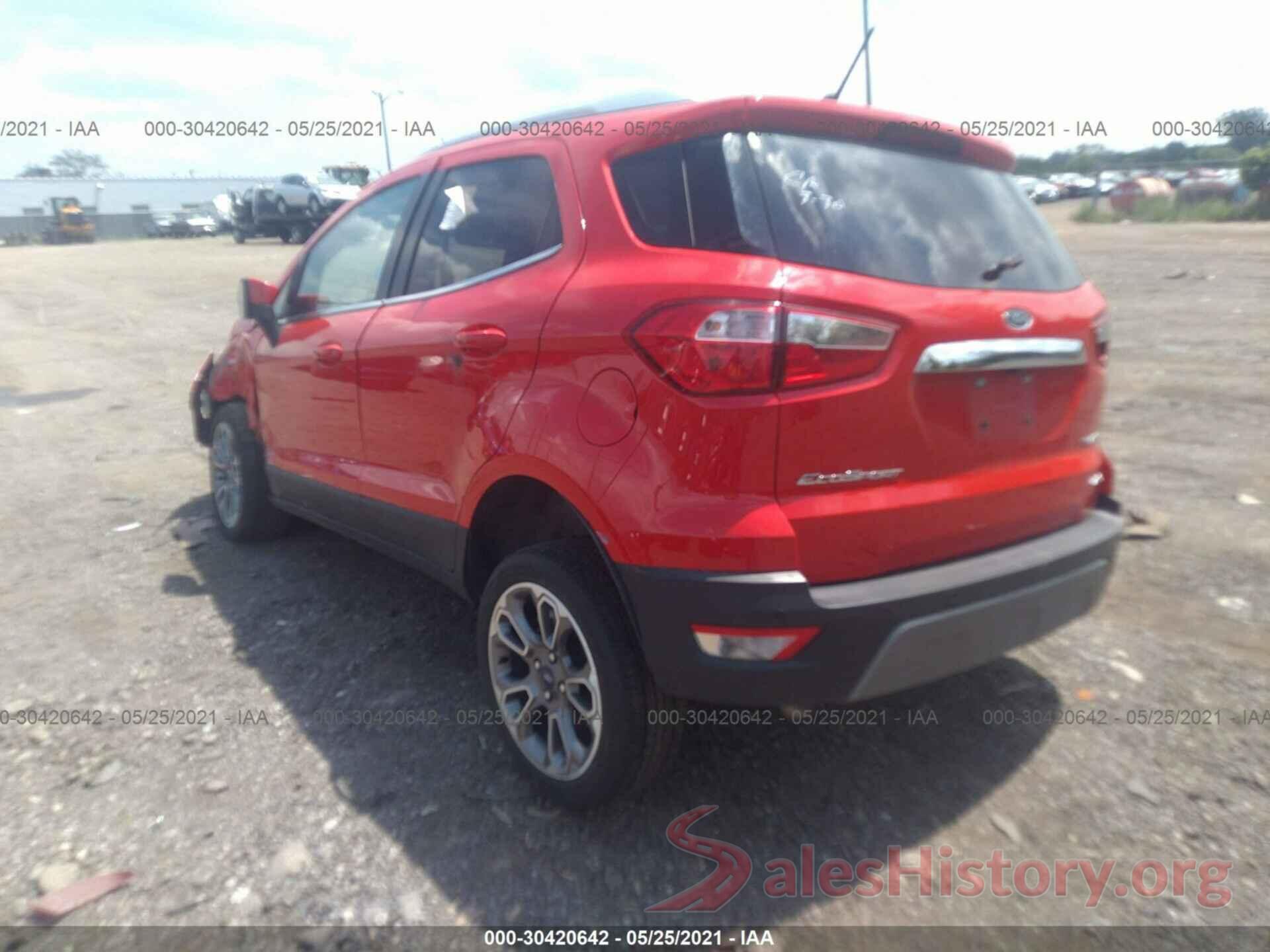 MAJ6S3KL1LC367639 2020 FORD ECOSPORT