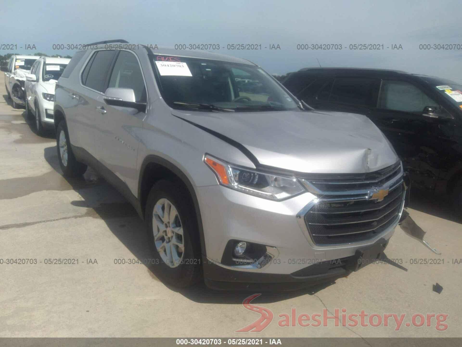 1GNERGKW8MJ164366 2021 CHEVROLET TRAVERSE