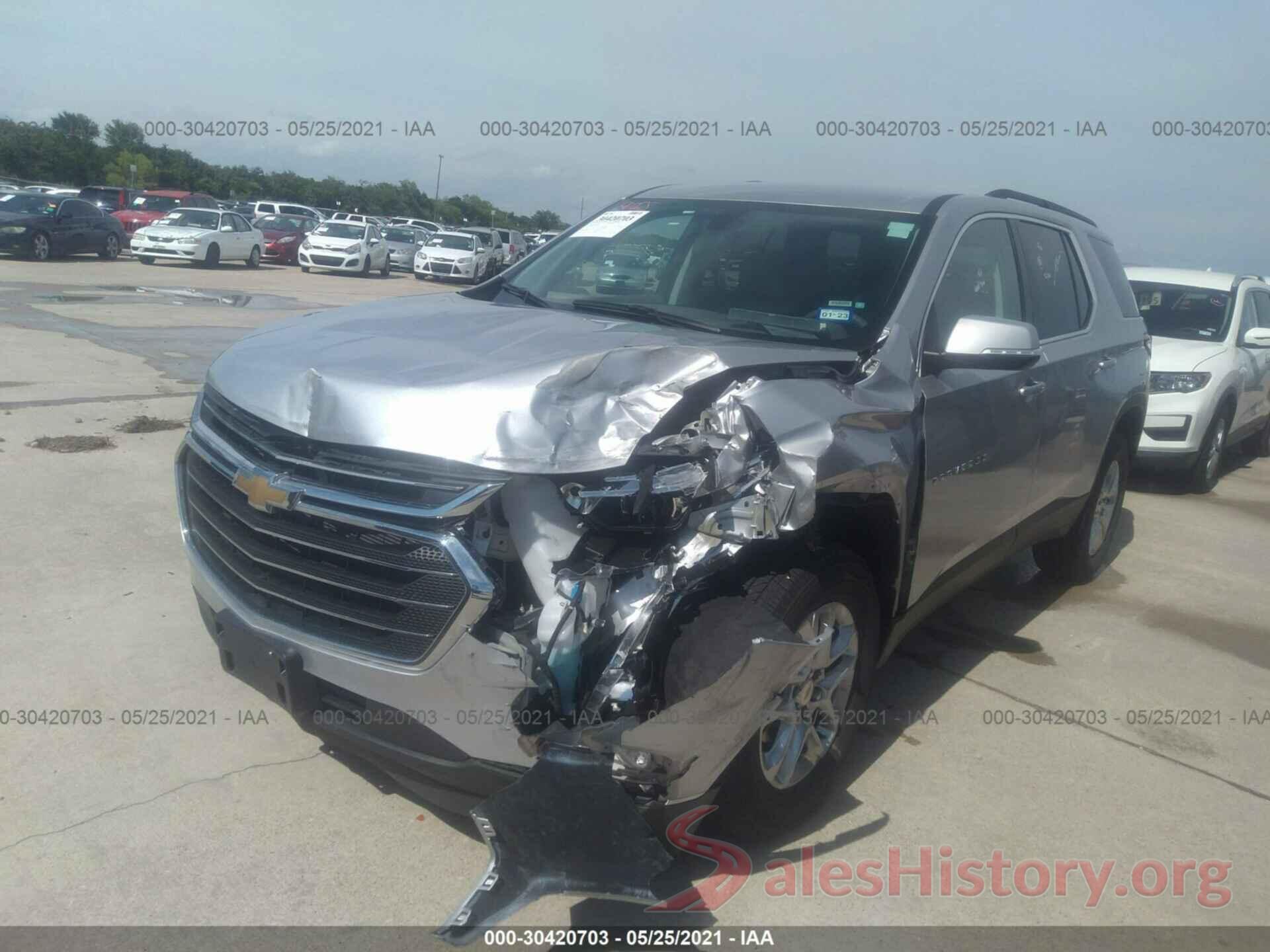 1GNERGKW8MJ164366 2021 CHEVROLET TRAVERSE