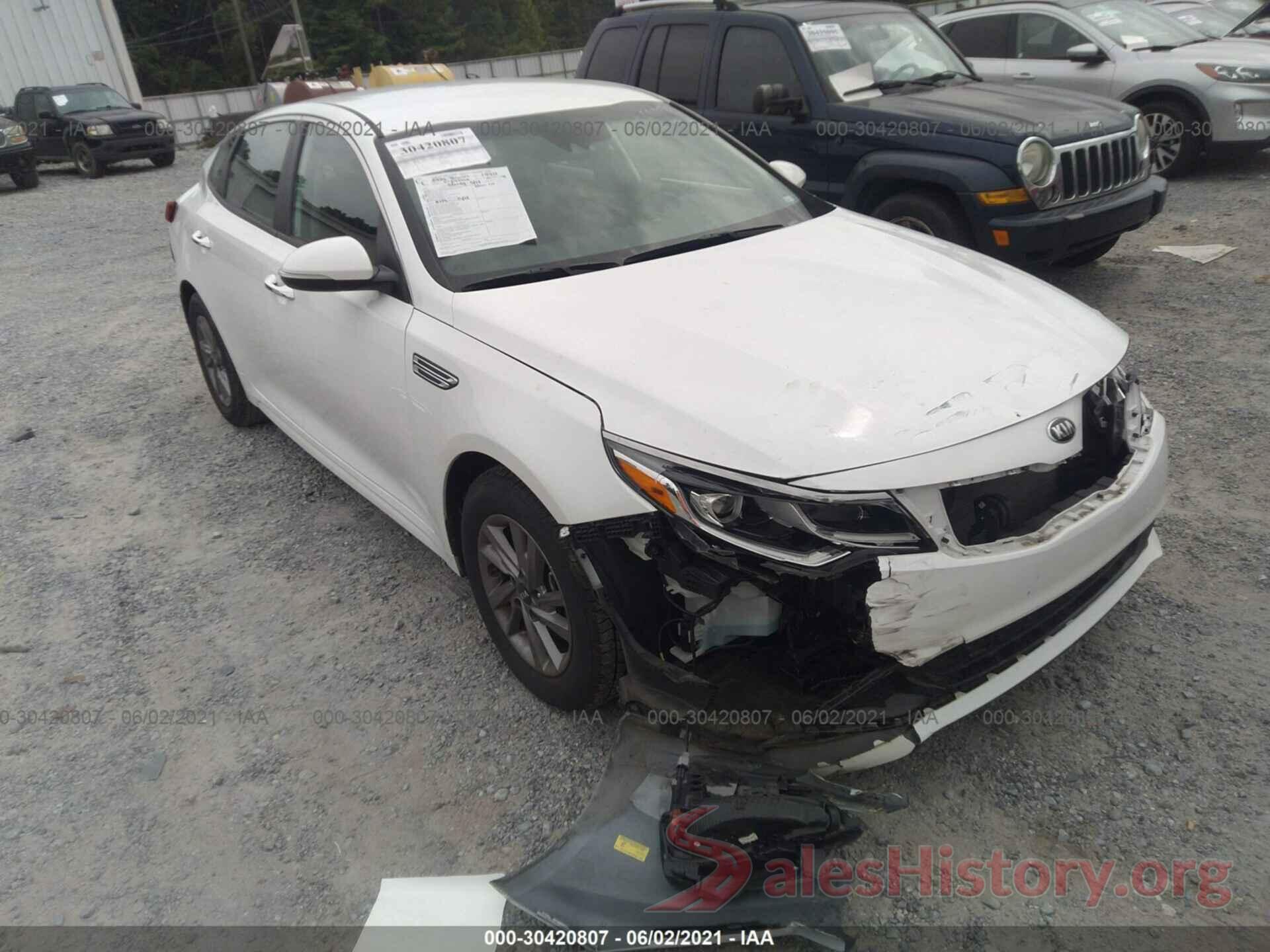 5XXGT4L3XLG386819 2020 KIA OPTIMA