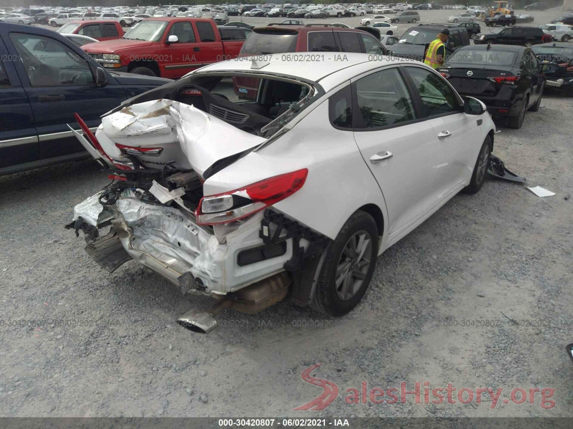 5XXGT4L3XLG386819 2020 KIA OPTIMA