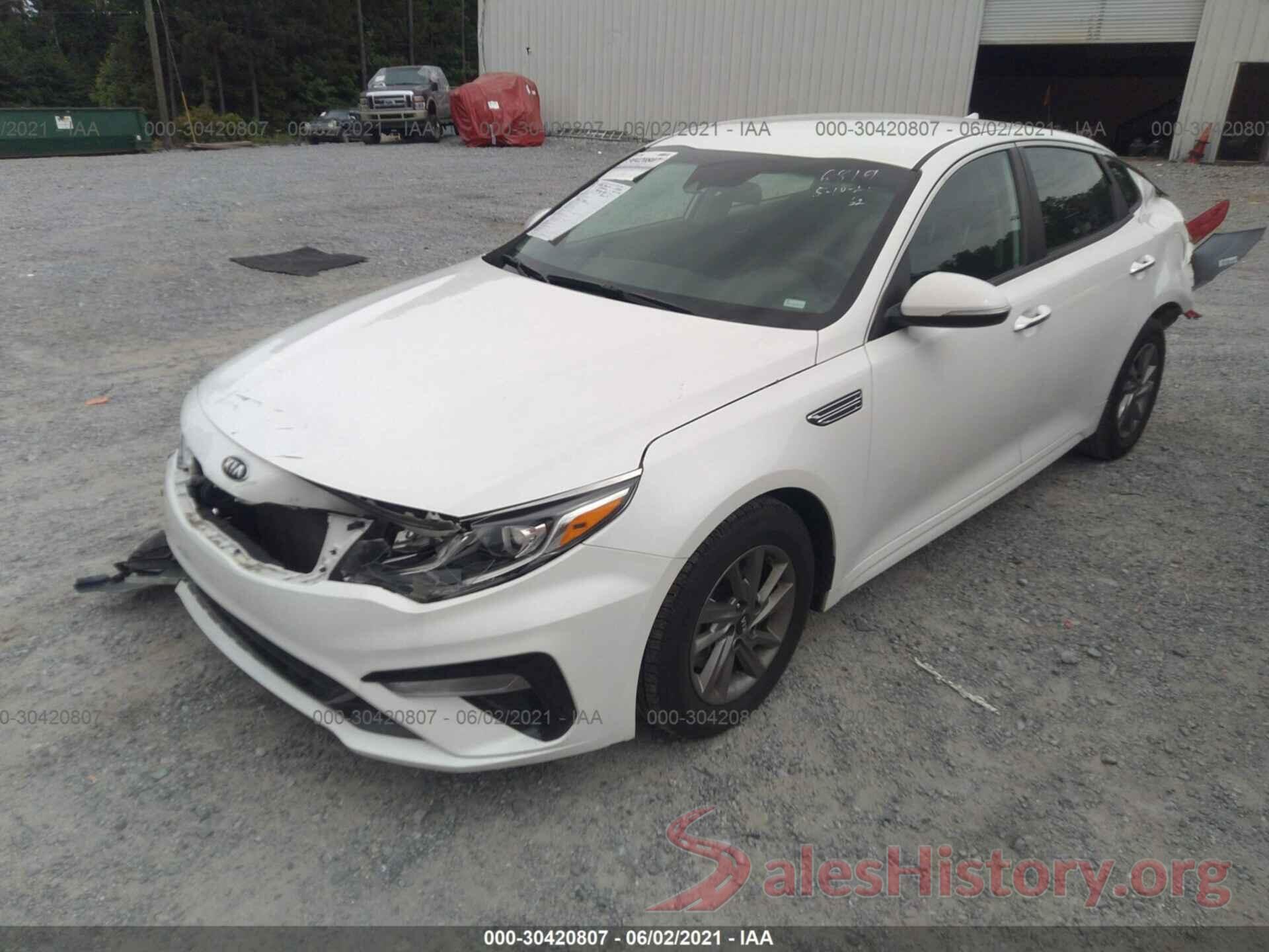 5XXGT4L3XLG386819 2020 KIA OPTIMA