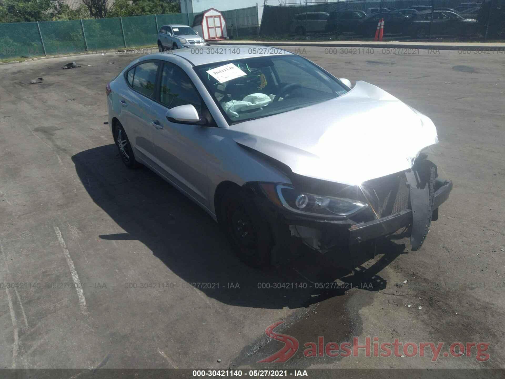 KMHD74LFXHU070917 2017 HYUNDAI ELANTRA