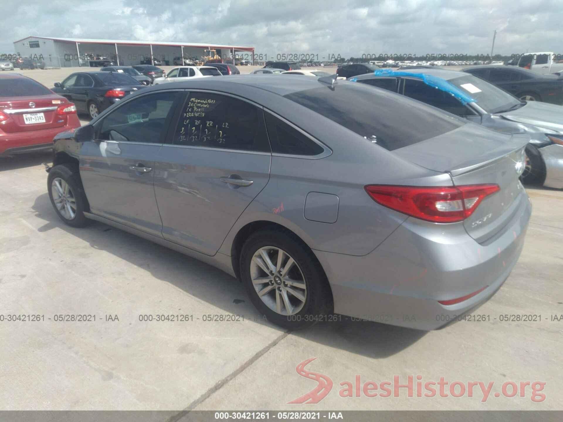 5NPE24AF9HH534221 2017 HYUNDAI SONATA