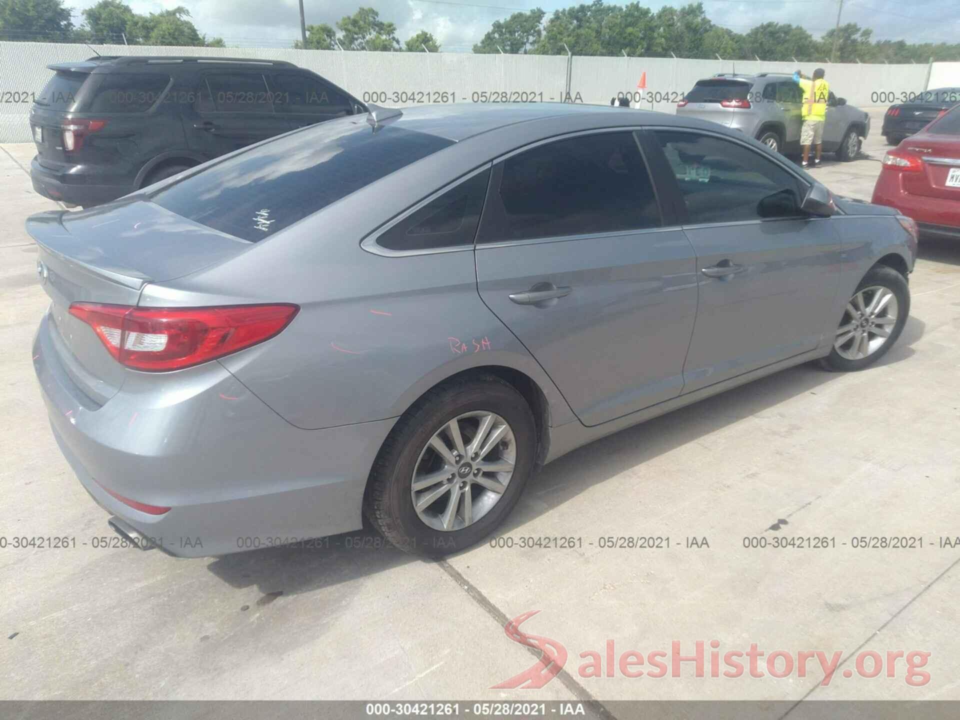 5NPE24AF9HH534221 2017 HYUNDAI SONATA