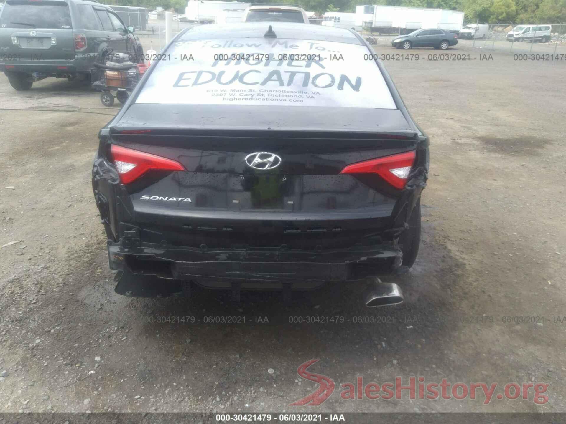 5NPE24AF9HH555103 2017 HYUNDAI SONATA