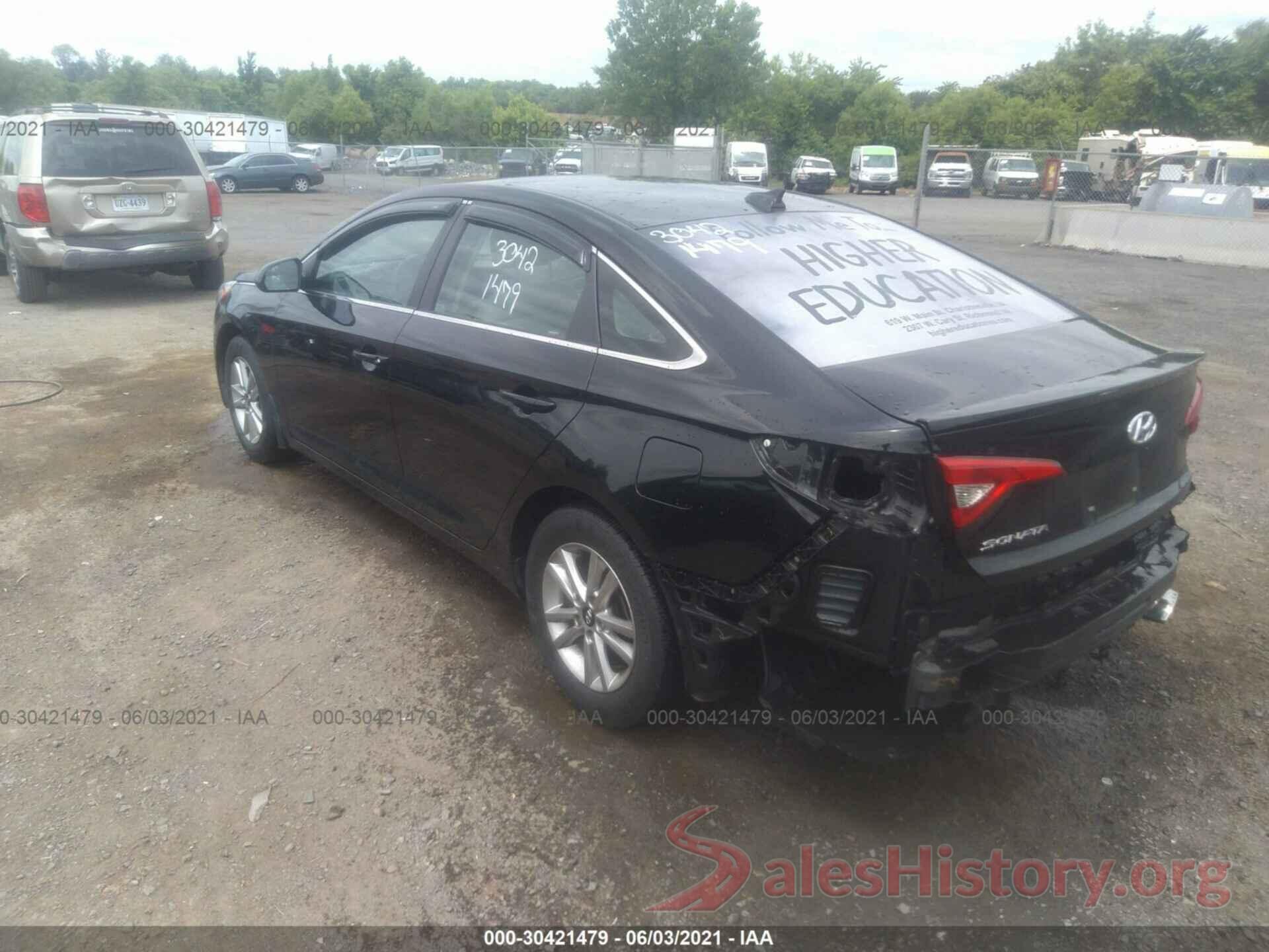 5NPE24AF9HH555103 2017 HYUNDAI SONATA