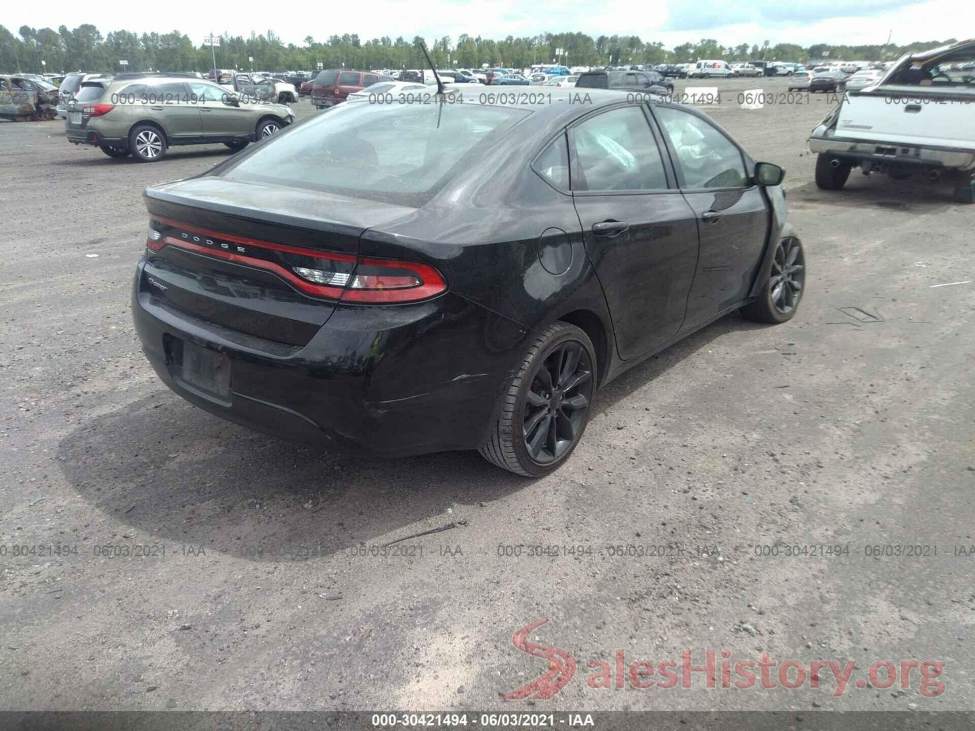 1C3CDFFA0GD816461 2016 DODGE DART