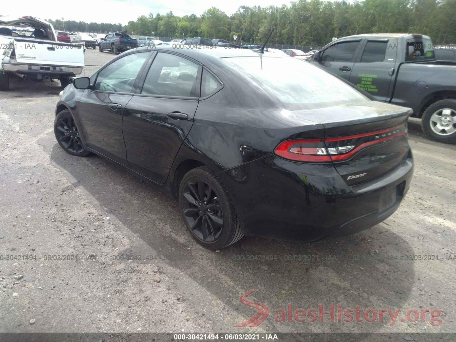 1C3CDFFA0GD816461 2016 DODGE DART