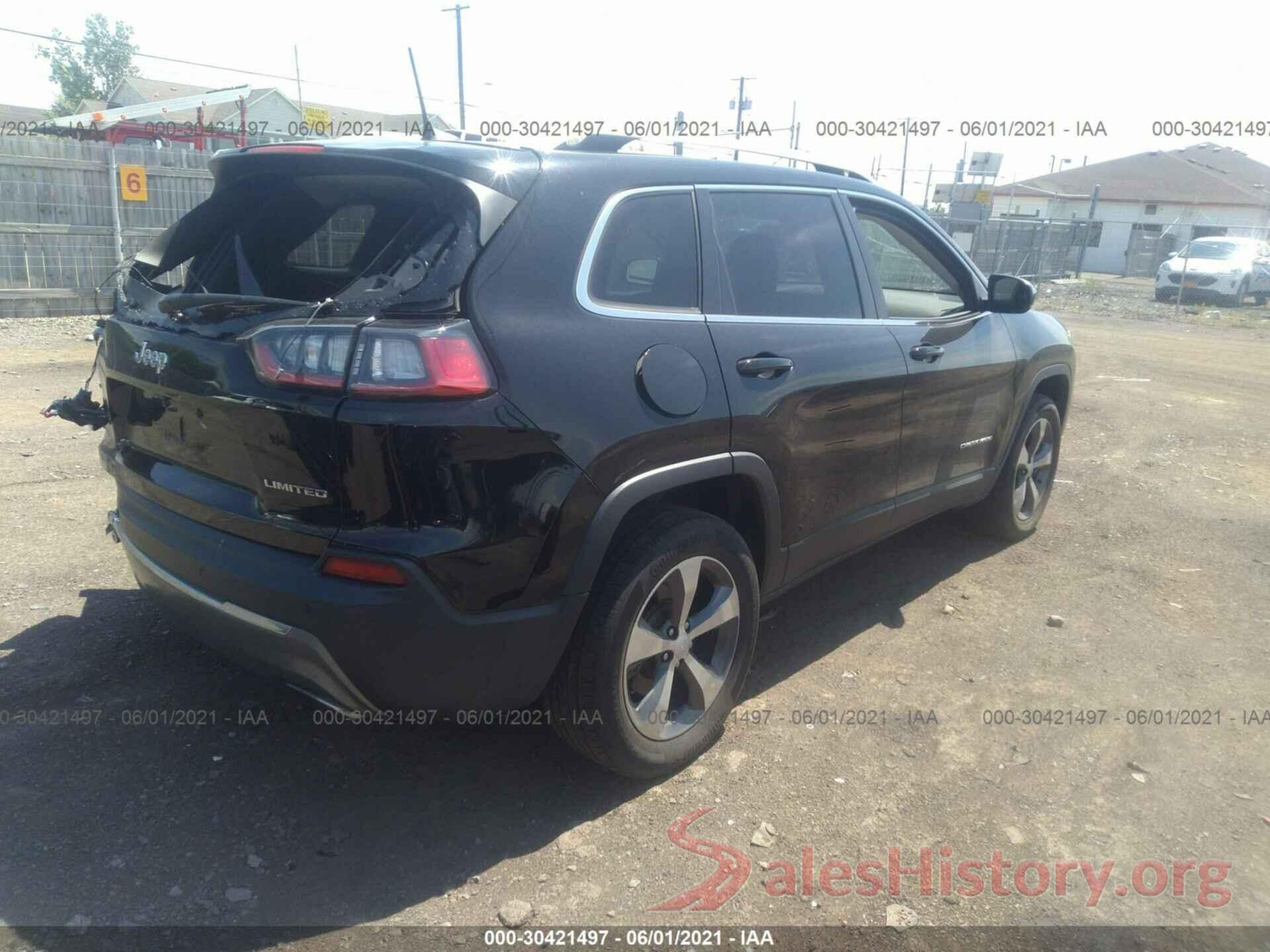 1C4PJMDN4KD158443 2019 JEEP CHEROKEE