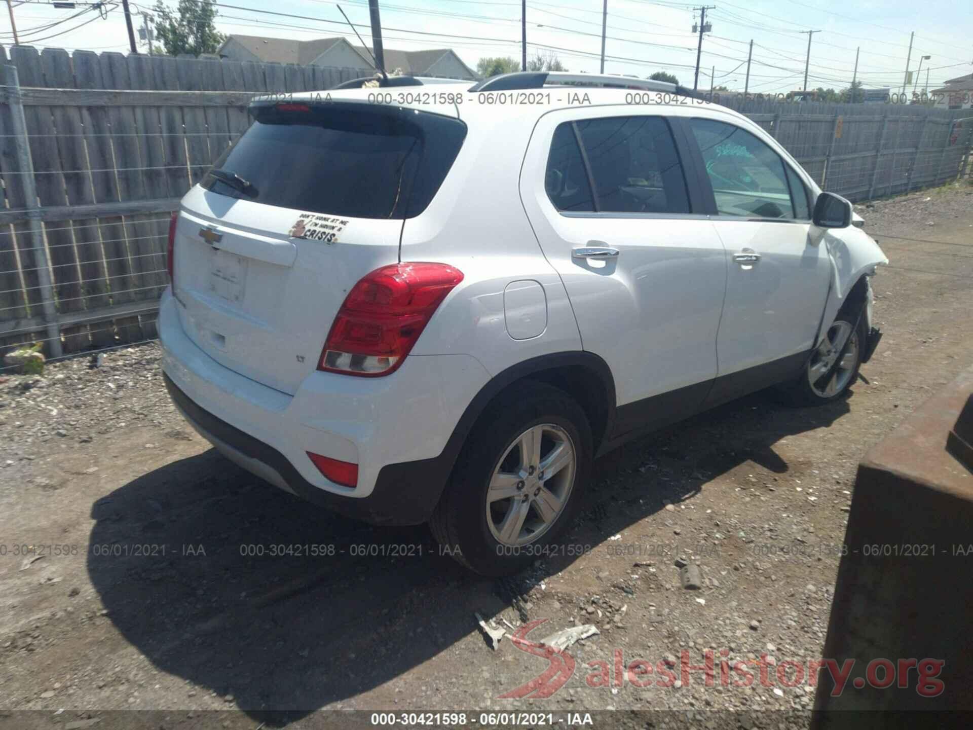 KL7CJPSB7JB508180 2018 CHEVROLET TRAX