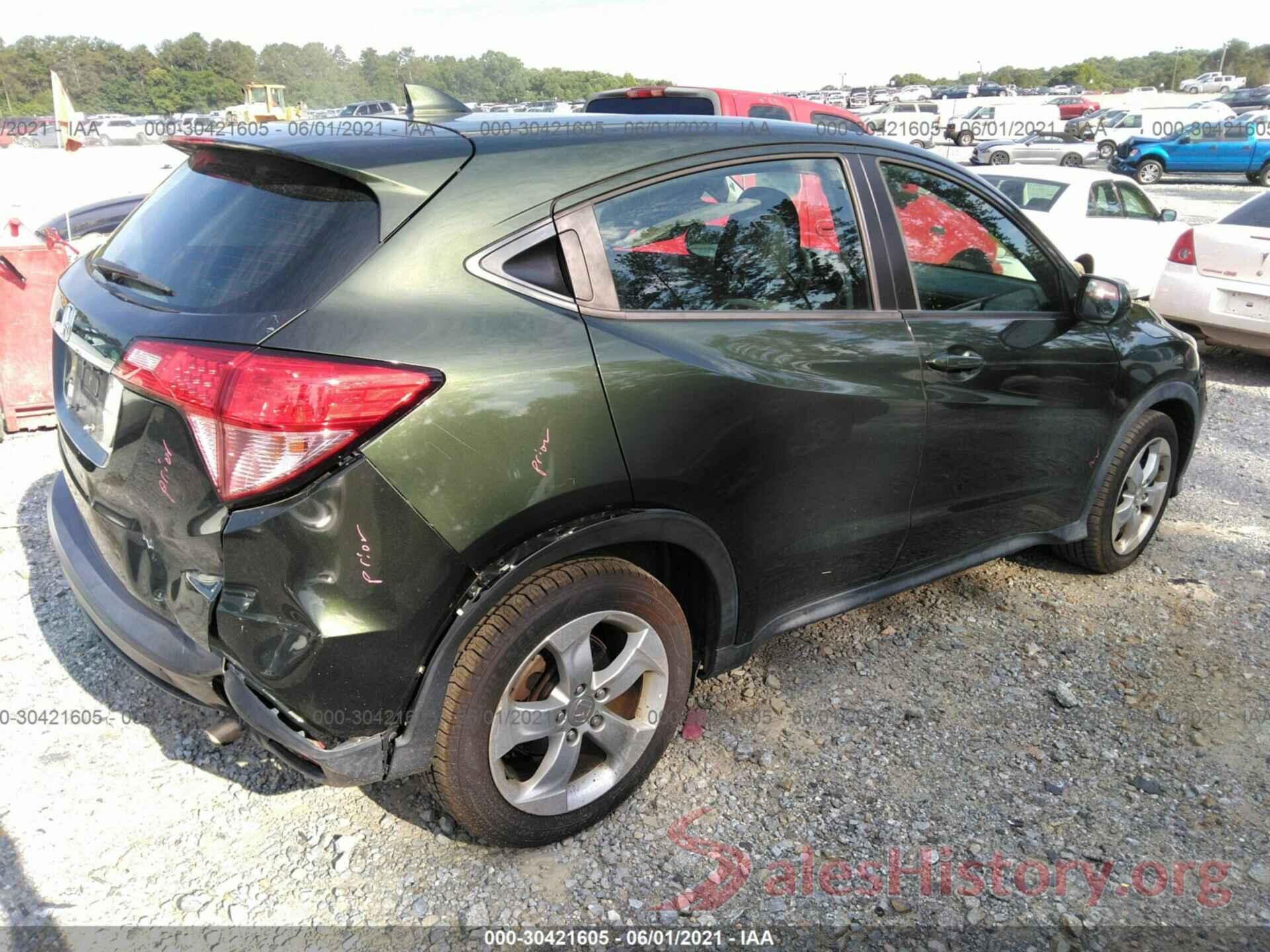 3CZRU5H34GM742488 2016 HONDA HR-V