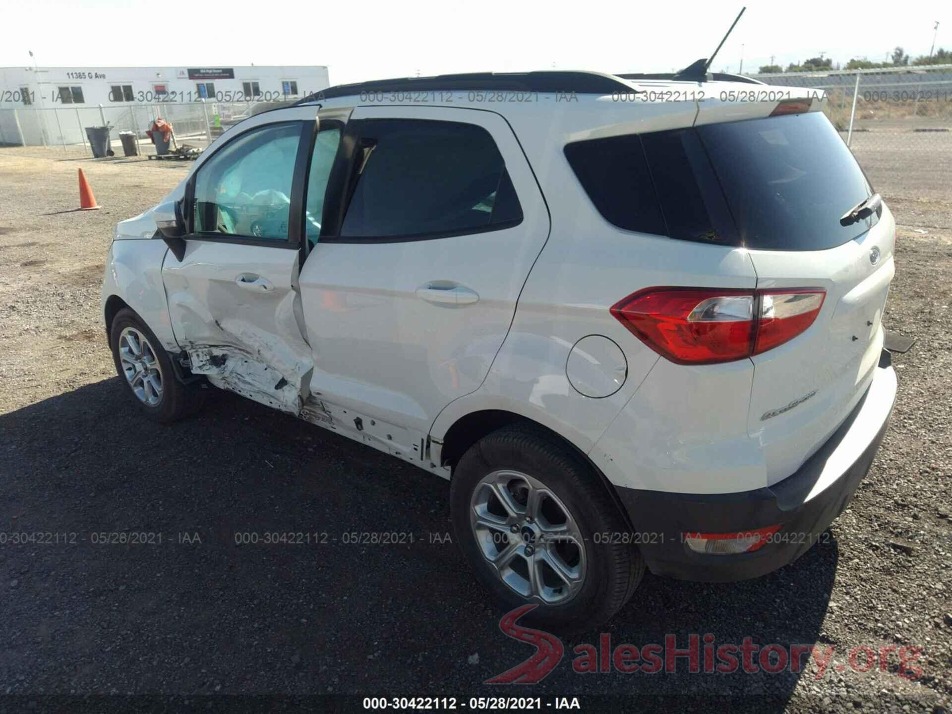 MAJ3S2GE9LC369808 2020 FORD ECOSPORT