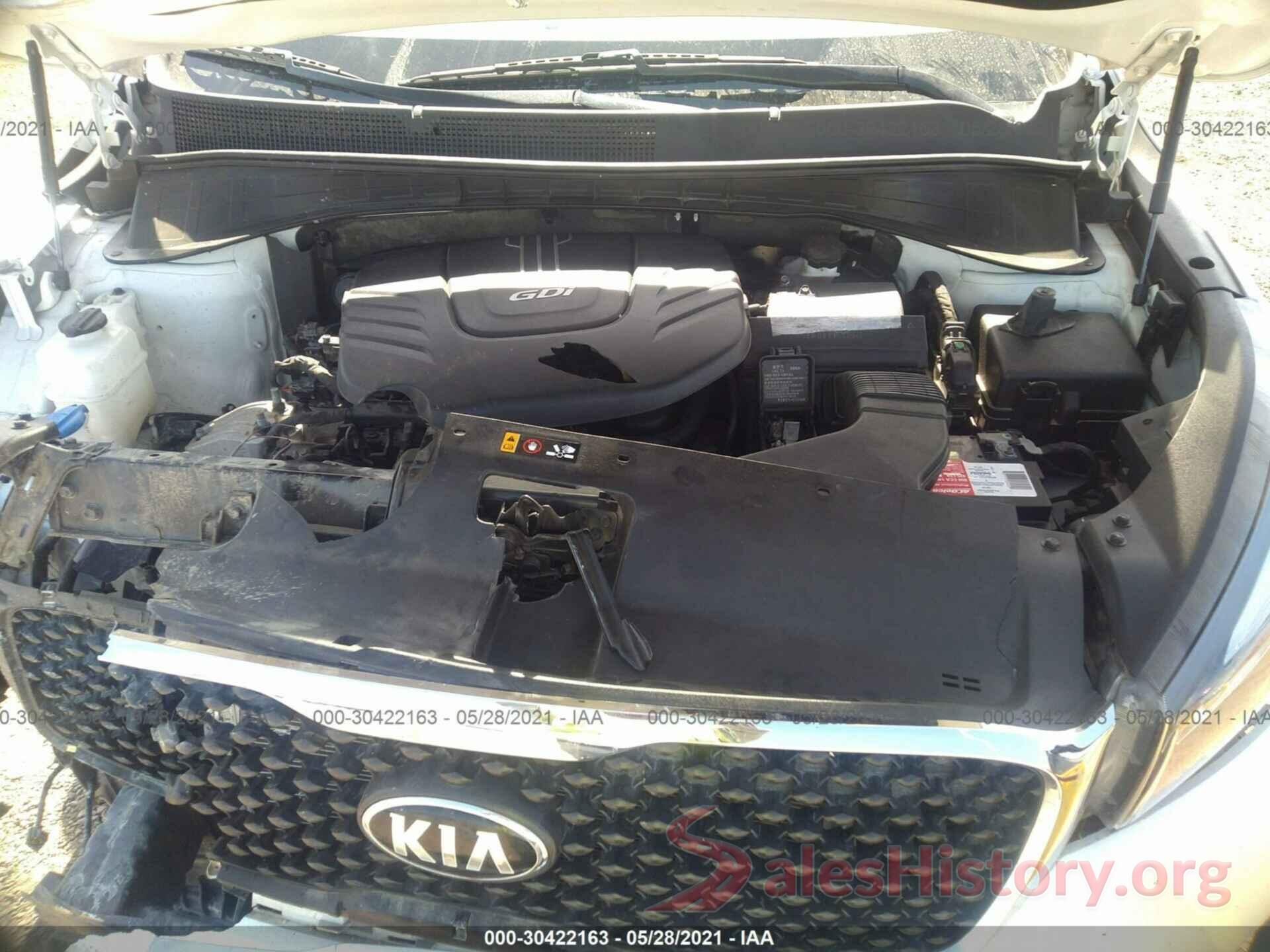 5XYPGDA56GG145382 2016 KIA SORENTO