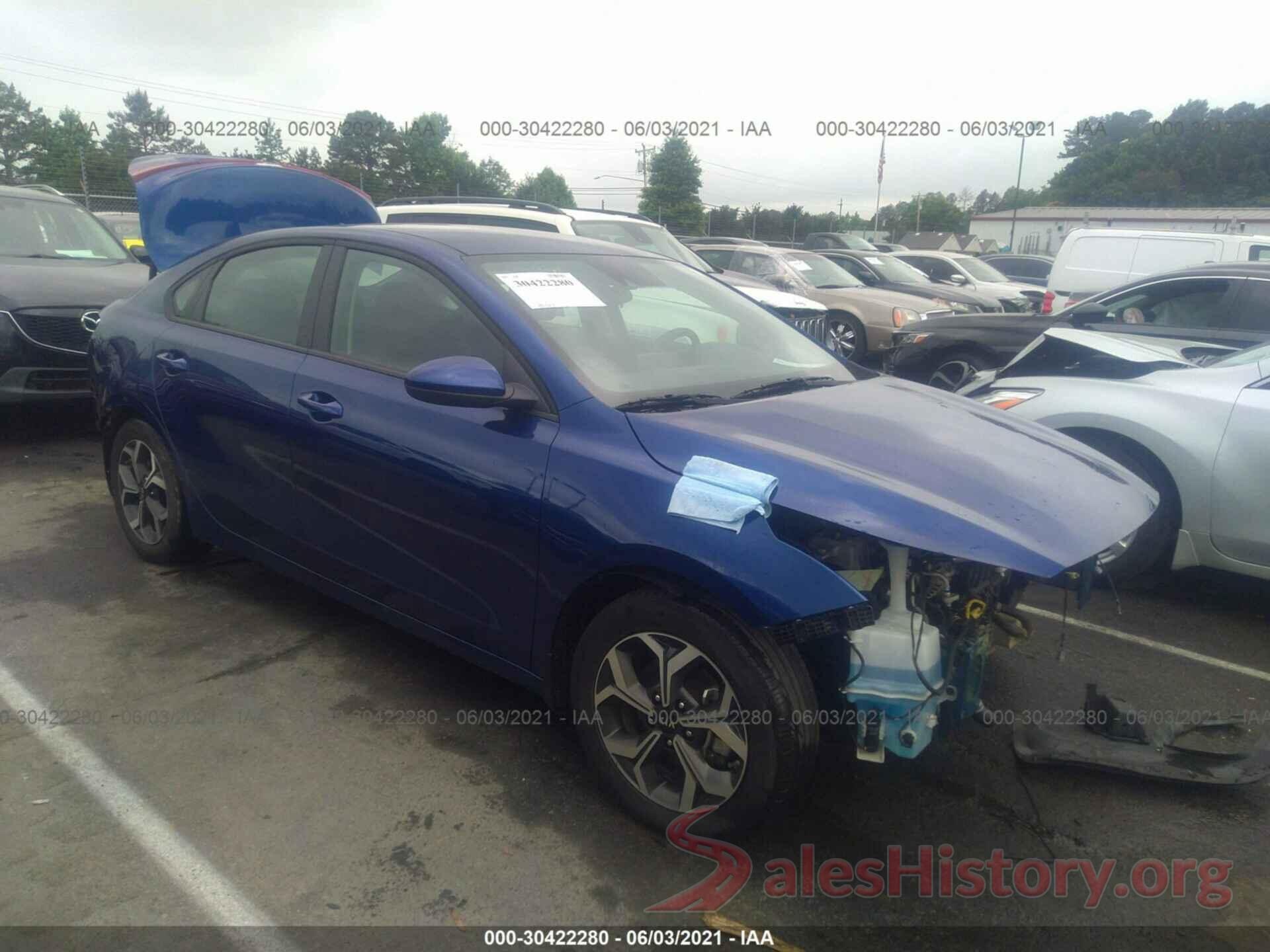 3KPF24AD9KE050970 2019 KIA FORTE