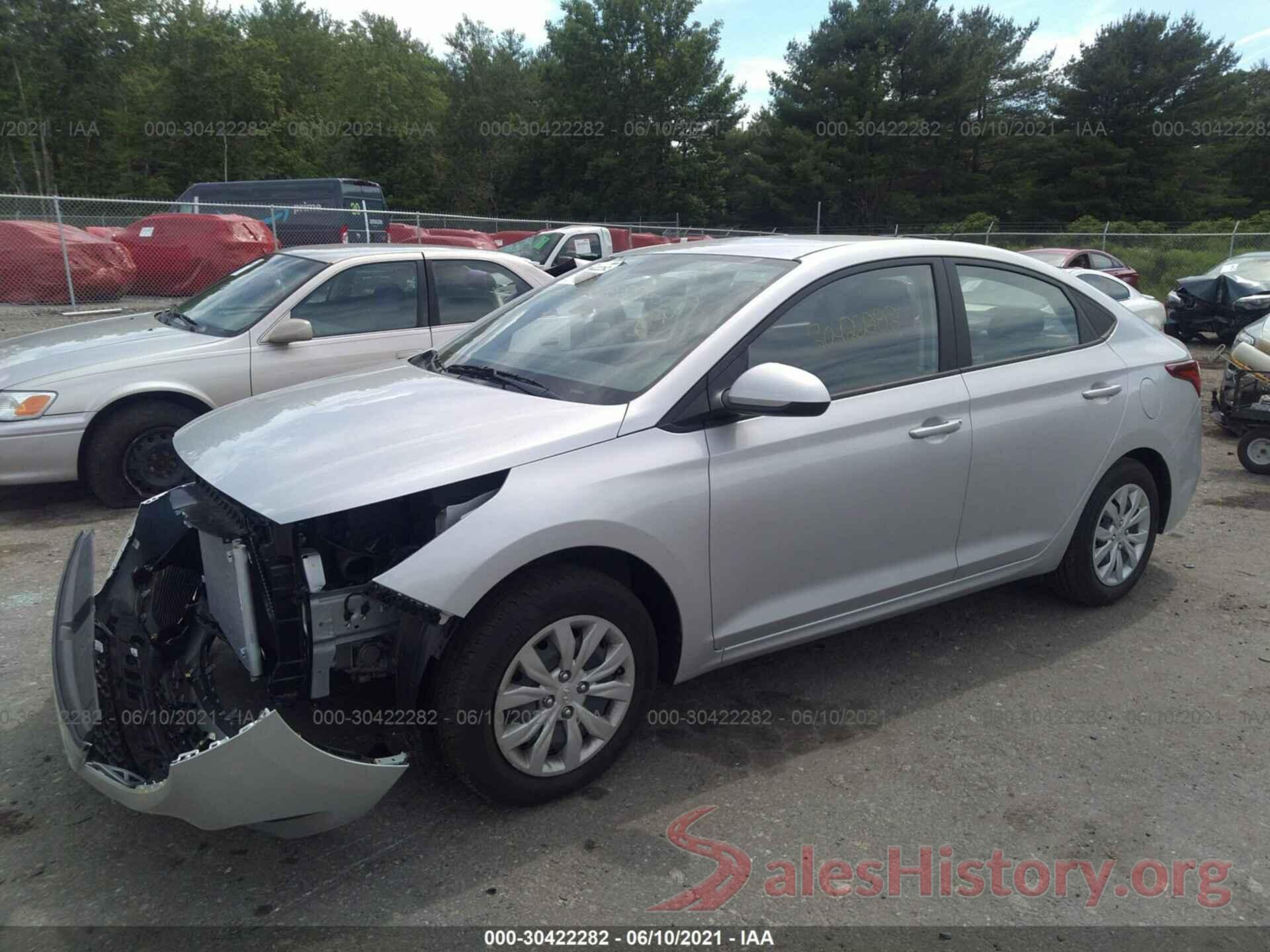 3KPC24A6XME128826 2021 HYUNDAI ACCENT