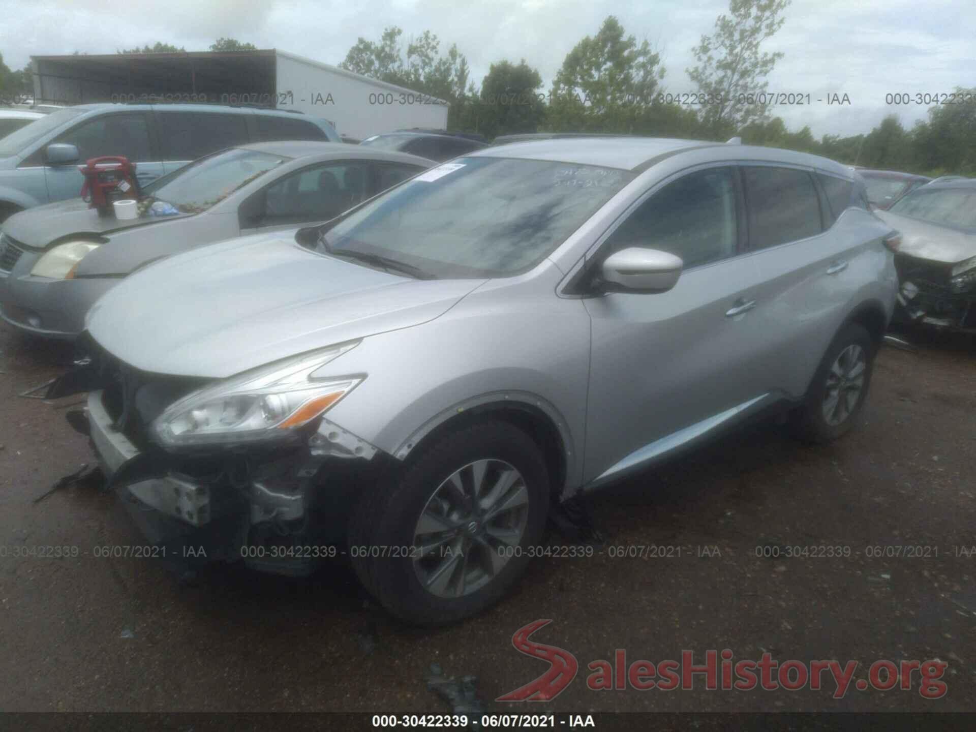 5N1AZ2MGXHN132447 2017 NISSAN MURANO