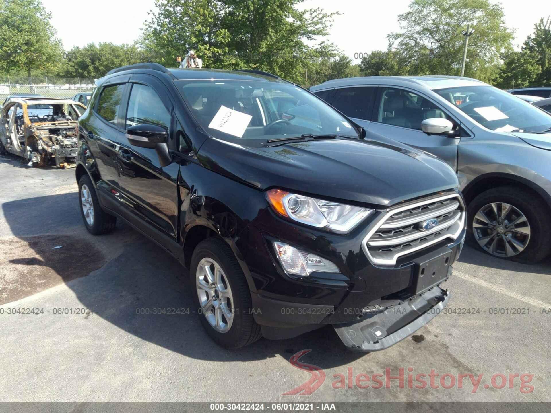 MAJ6S3GL7KC259954 2019 FORD ECOSPORT