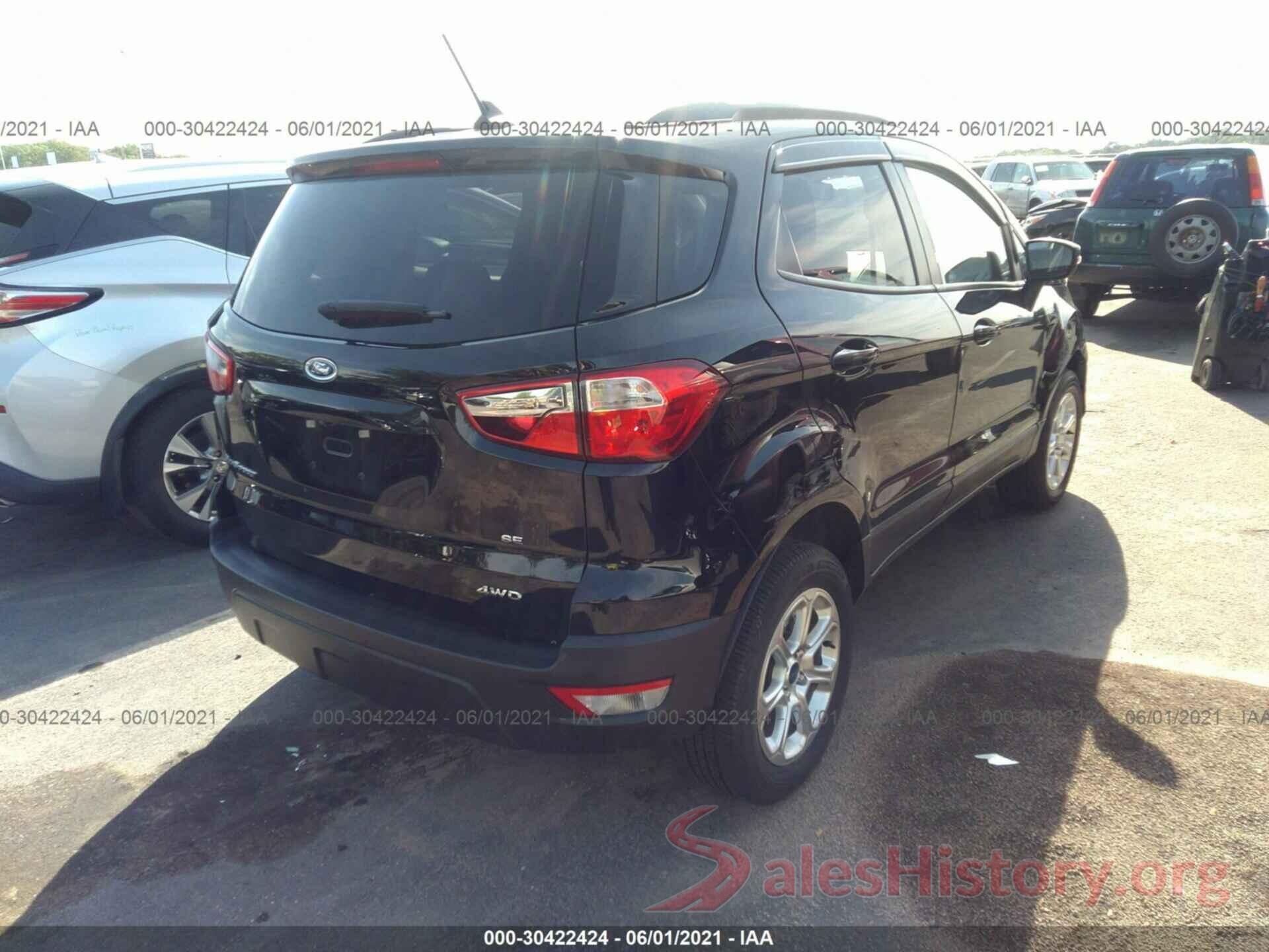 MAJ6S3GL7KC259954 2019 FORD ECOSPORT