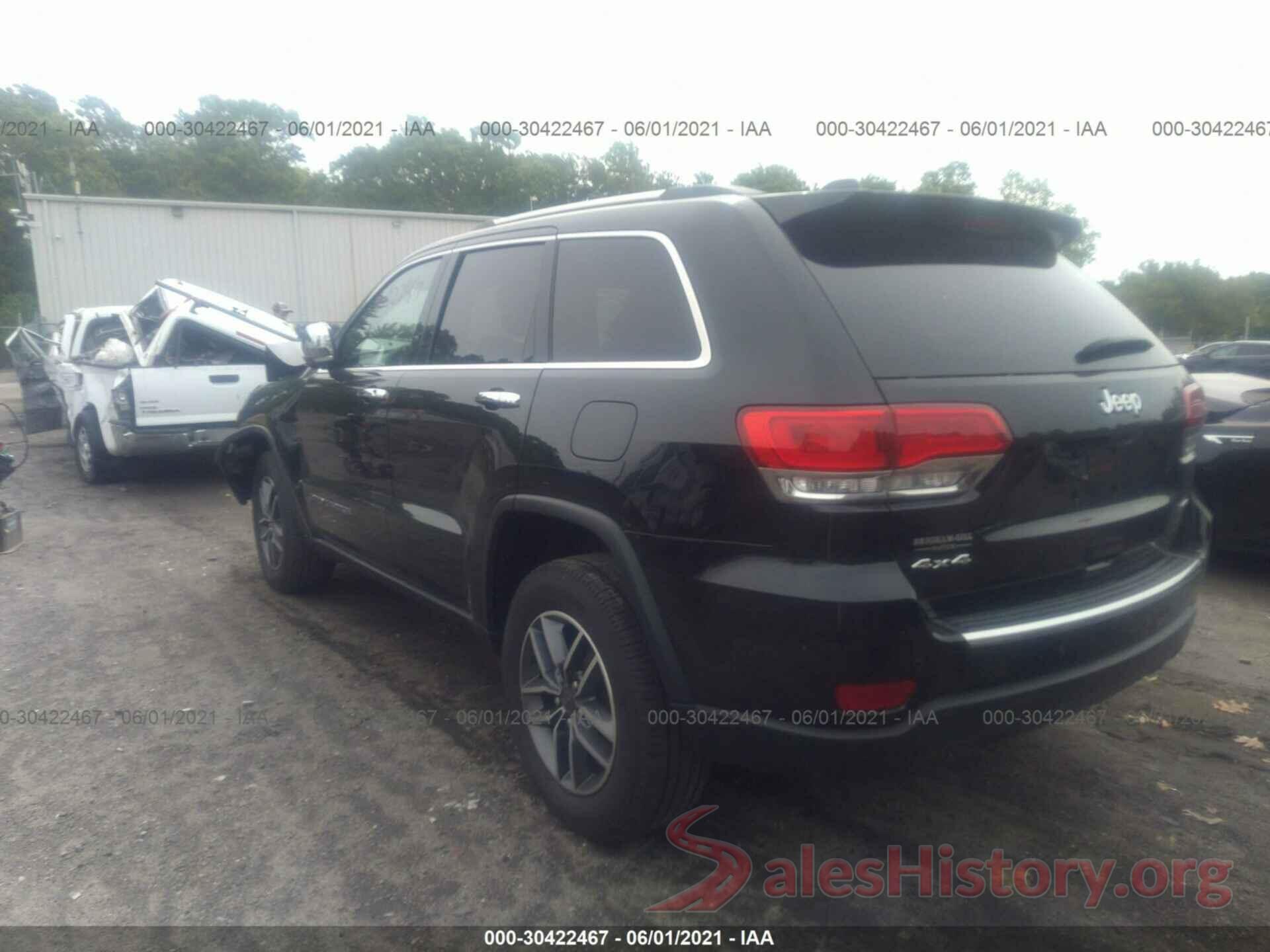 1C4RJFBG0KC805399 2019 JEEP GRAND CHEROKEE