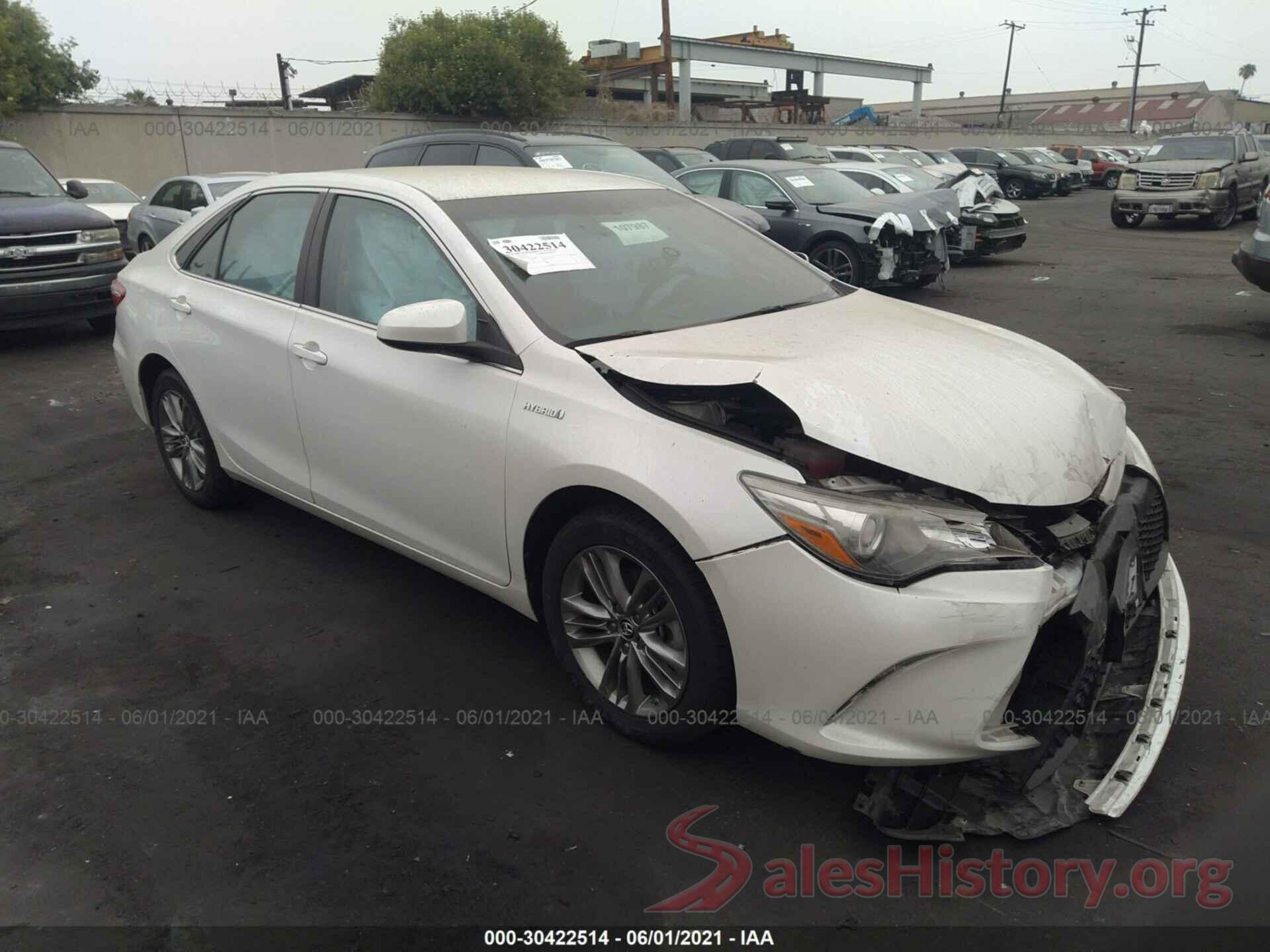 4T1BD1FK9GU183747 2016 TOYOTA CAMRY HYBRID