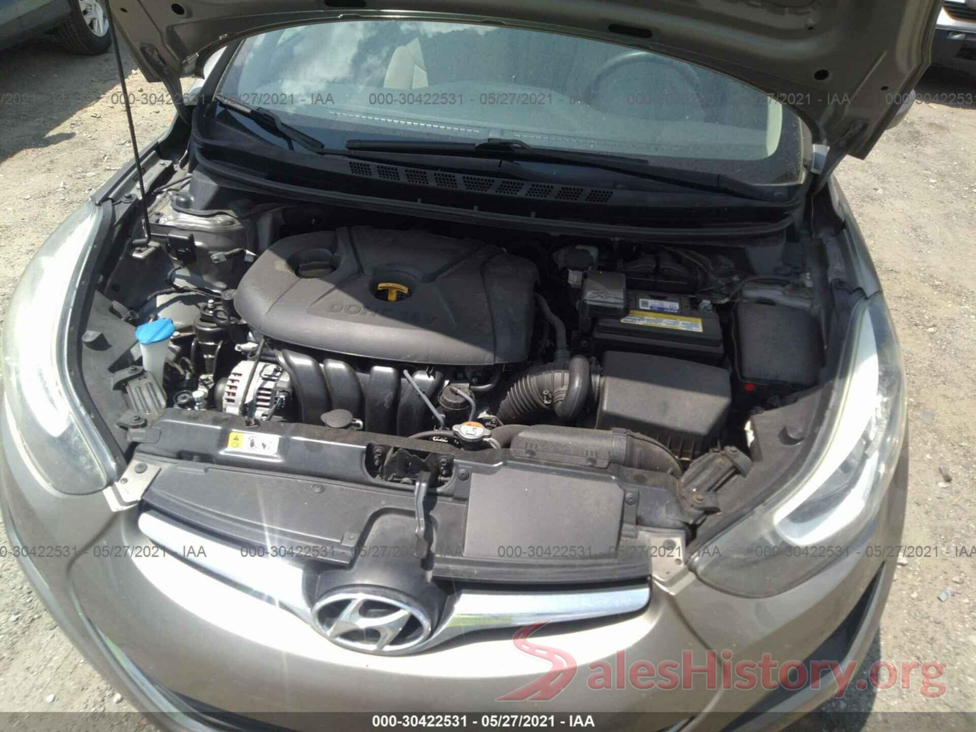 5NPDH4AE1GH692701 2016 HYUNDAI ELANTRA