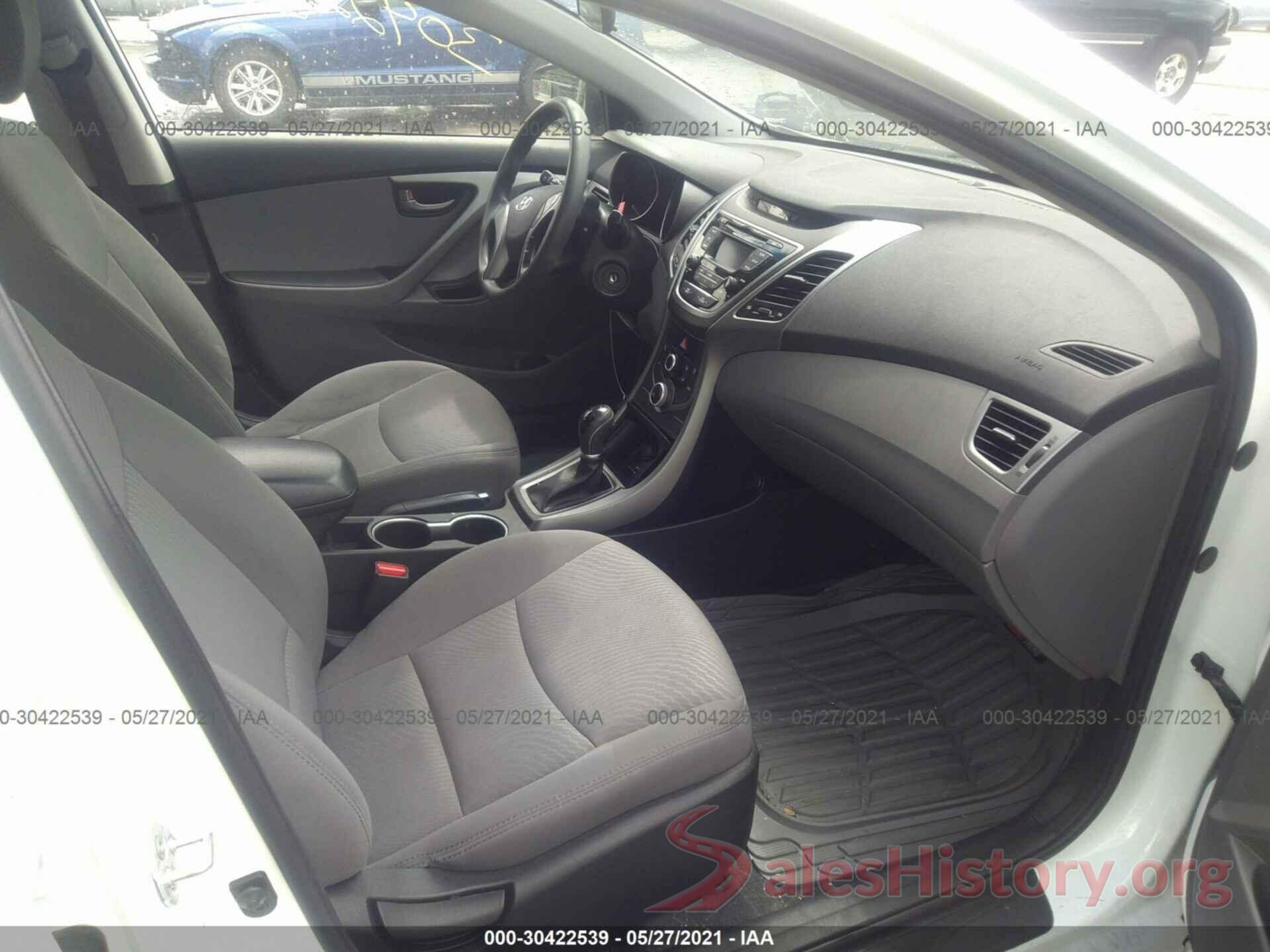 5NPDH4AEXGH789623 2016 HYUNDAI ELANTRA