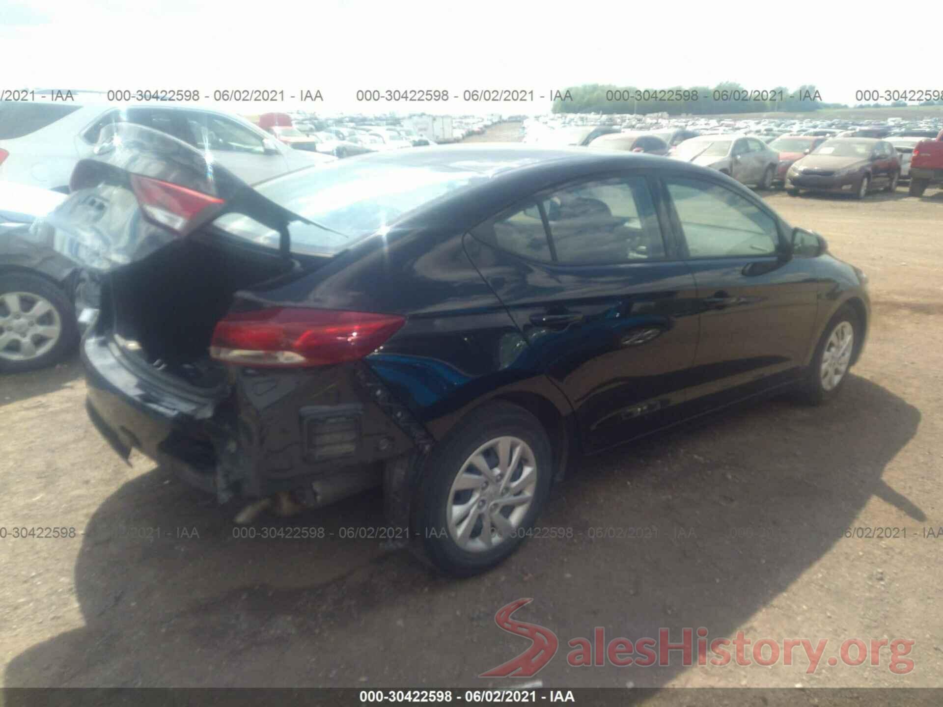 5NPD74LF9JH279084 2018 HYUNDAI ELANTRA