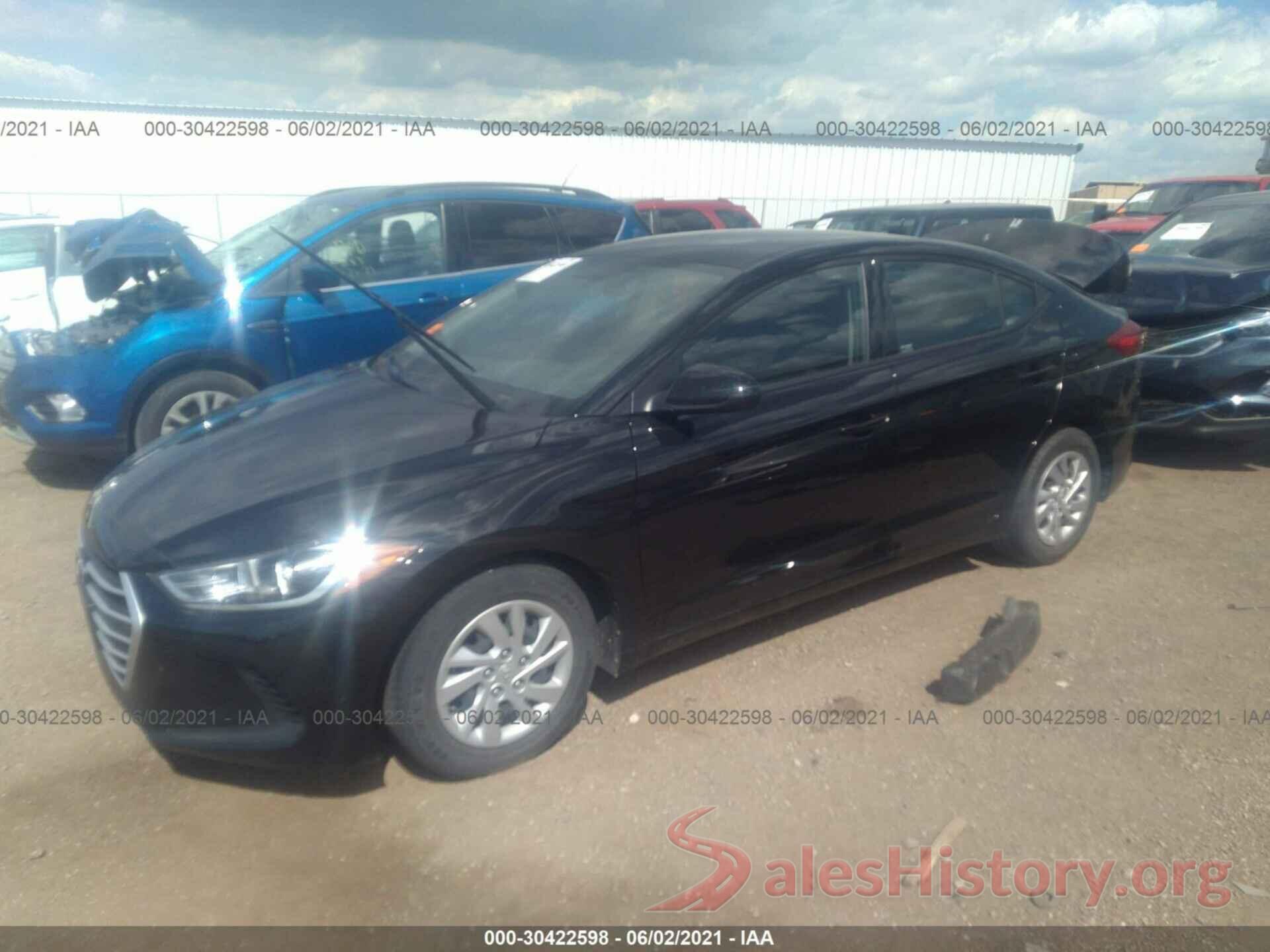 5NPD74LF9JH279084 2018 HYUNDAI ELANTRA