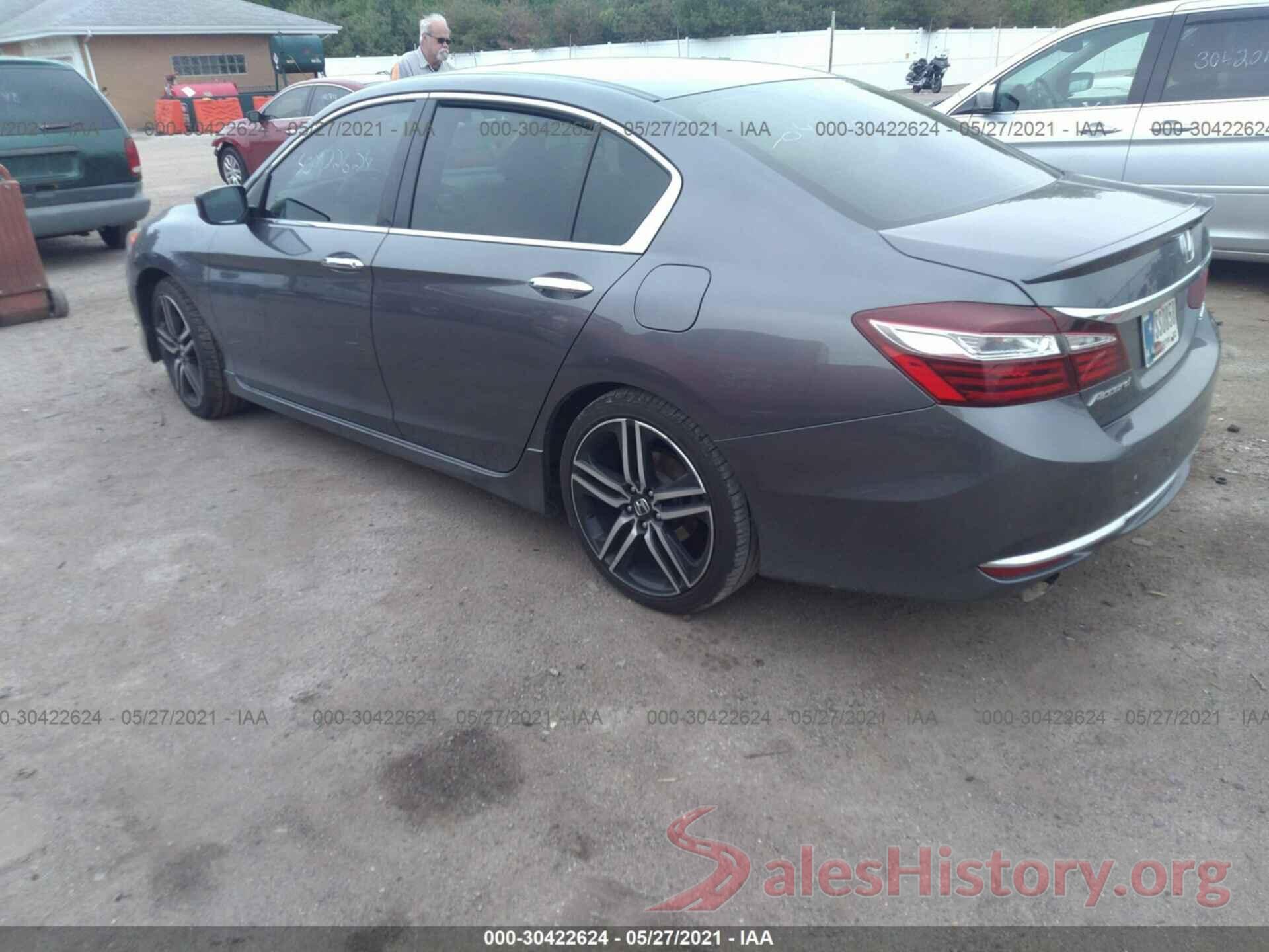 1HGCR2F51GA095546 2016 HONDA ACCORD SEDAN