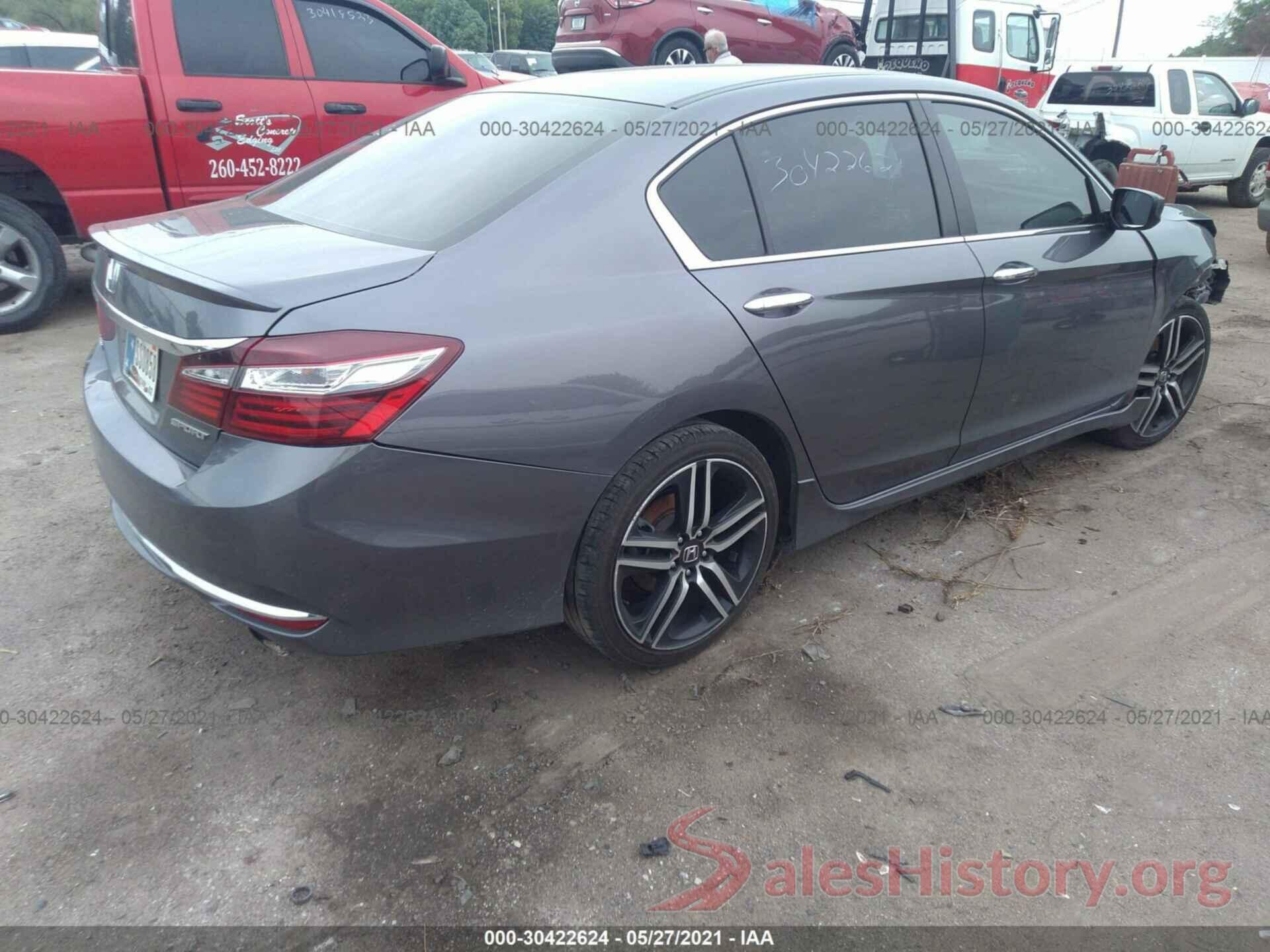 1HGCR2F51GA095546 2016 HONDA ACCORD SEDAN