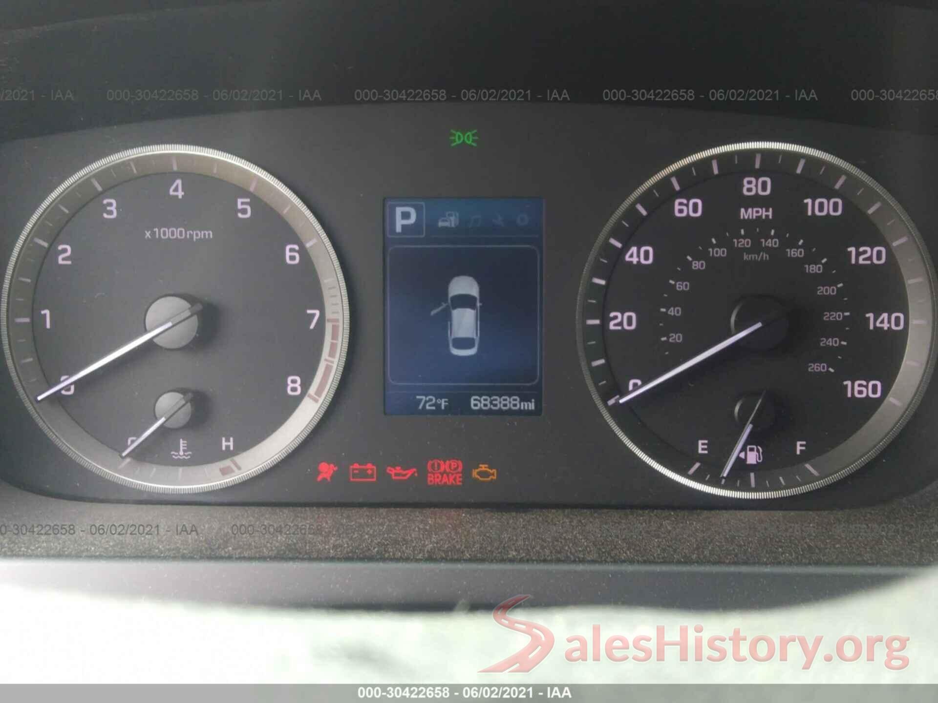 5NPE24AF9HH446950 2017 HYUNDAI SONATA