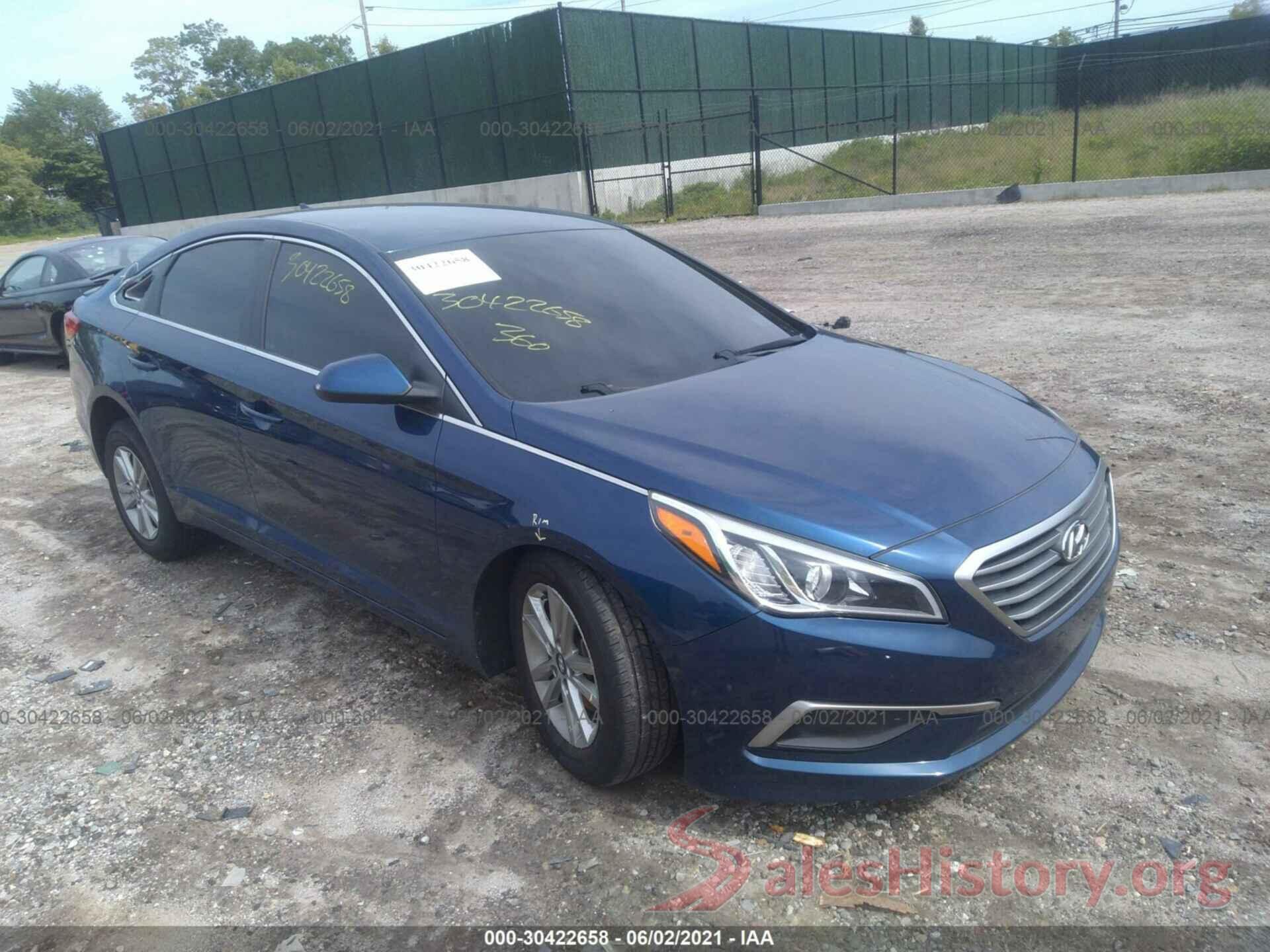 5NPE24AF9HH446950 2017 HYUNDAI SONATA